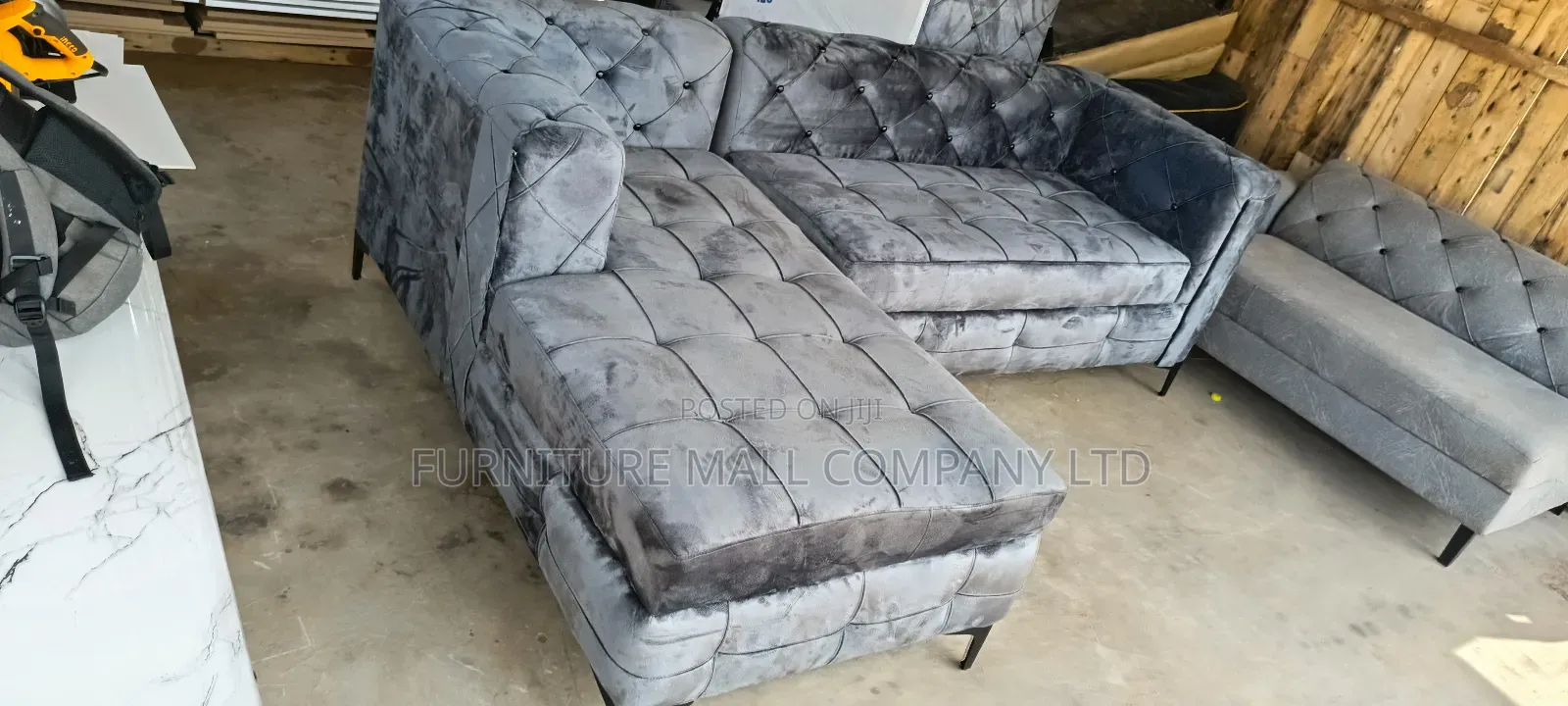 Quality Gray Colored Aofa Set