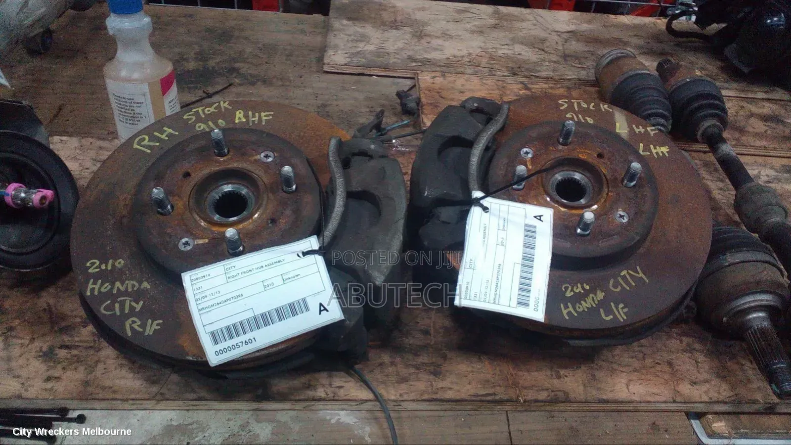 Front Hub Mazda Cx7, Cx9 2007, 2008, 2009, 2010, 2011, 2012, 2015
