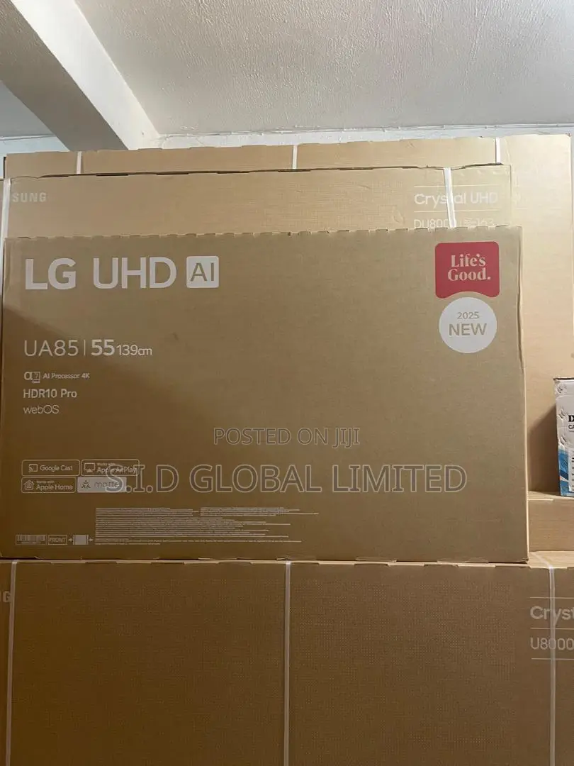 The 2025 Lg 55" Ua85 With Webos 25