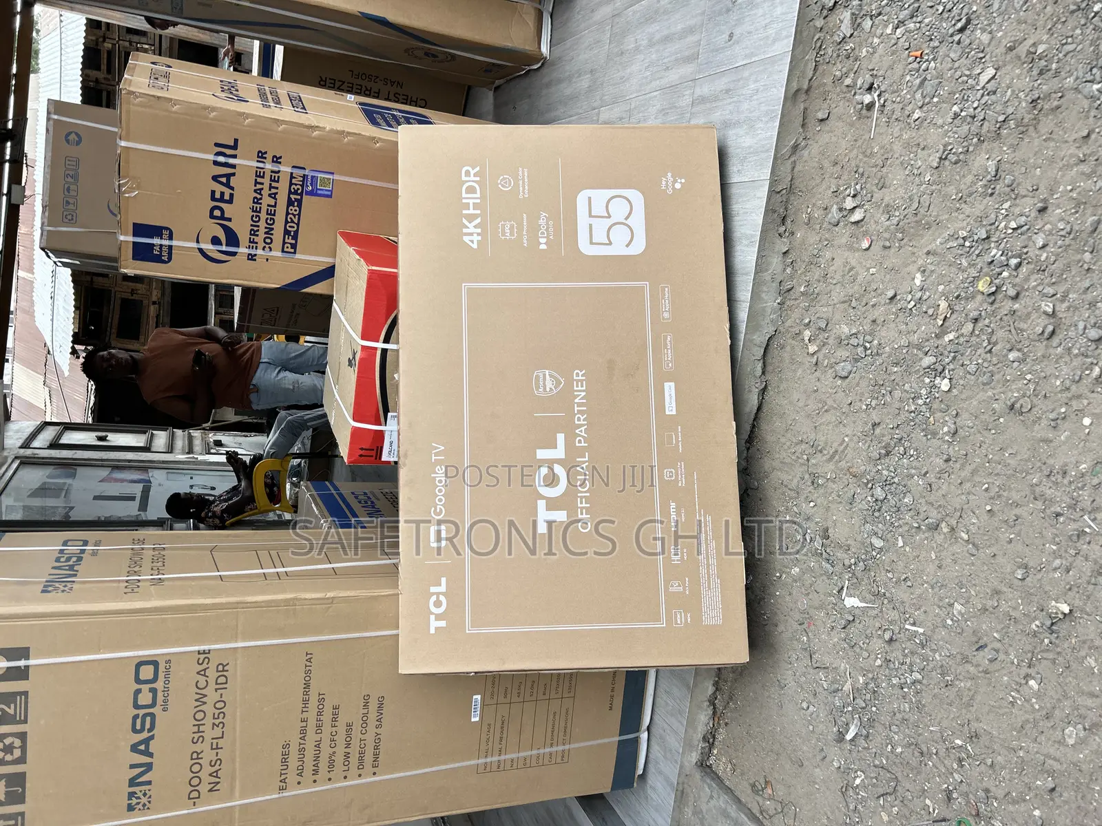 Get Approved 55 Inch Smart Uhd Led Frameless TCL Android Tv