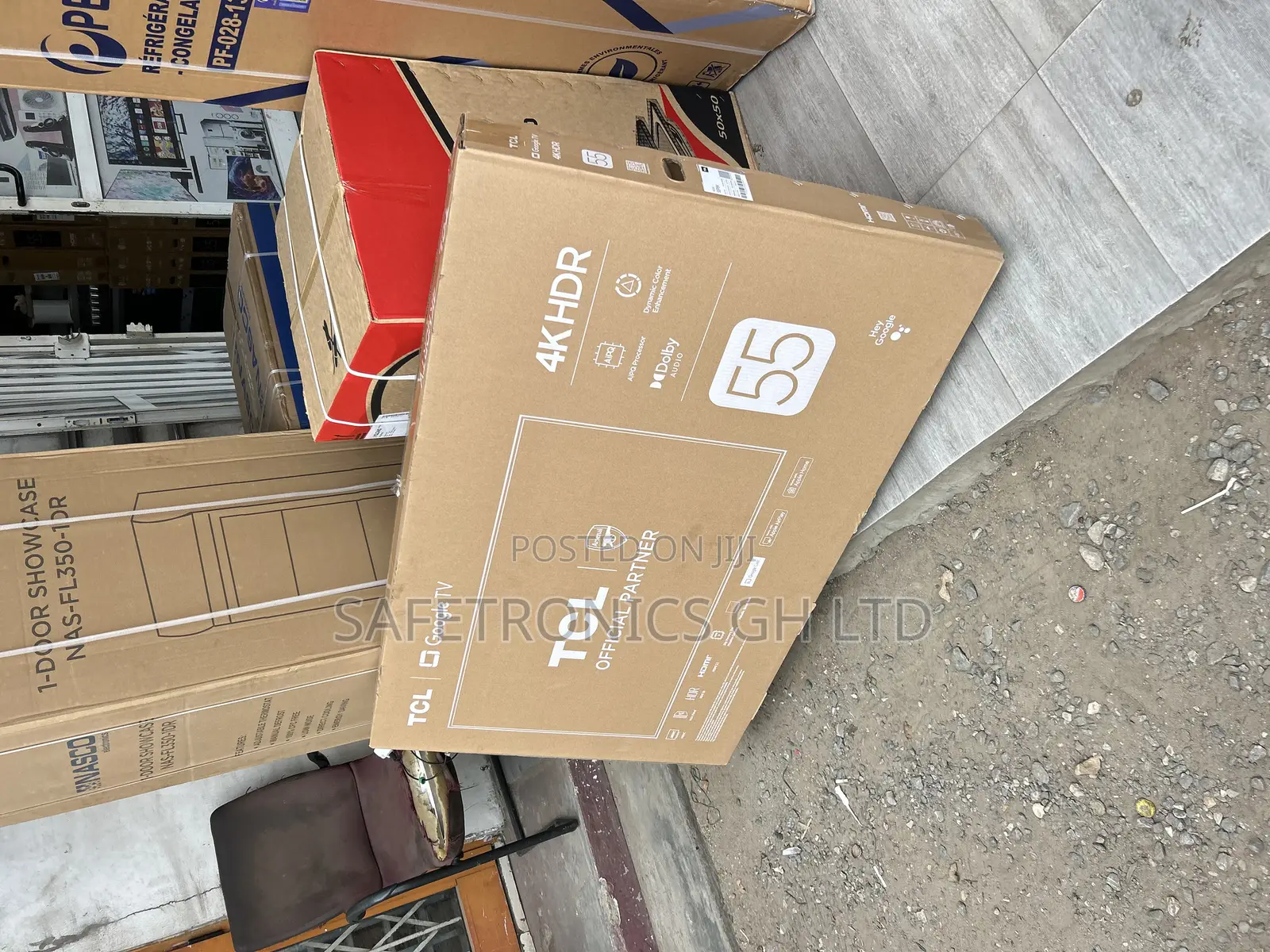 Get Approved 55 Inch Smart Uhd Led Frameless TCL Android Tv