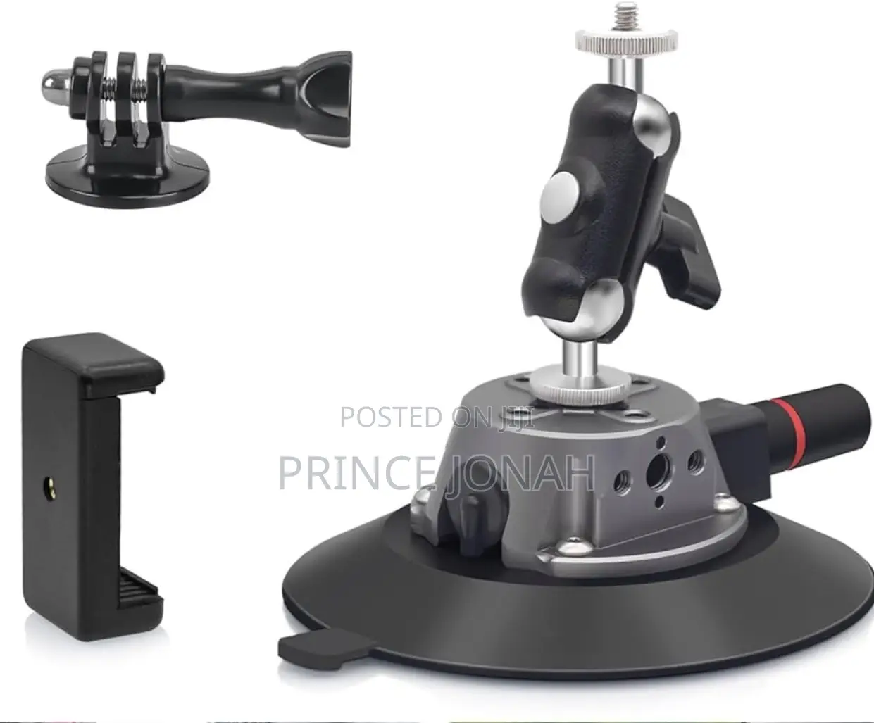 Camera Suction Cup With Ball Head Magic Arm Camera Car Mount