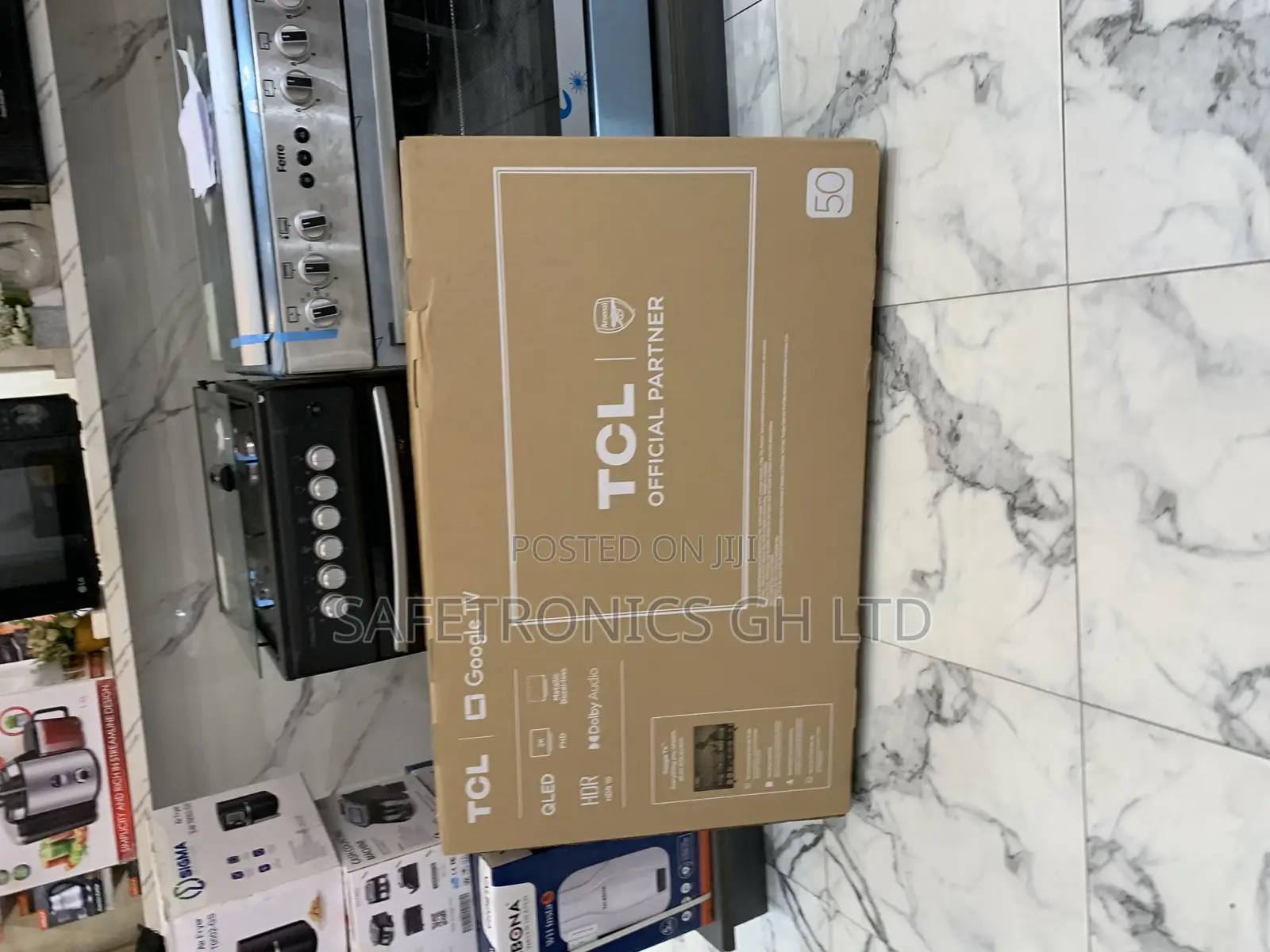 Ultra Modern 50 Inch Qled TCL Smart Uhd Android 50s5k Television