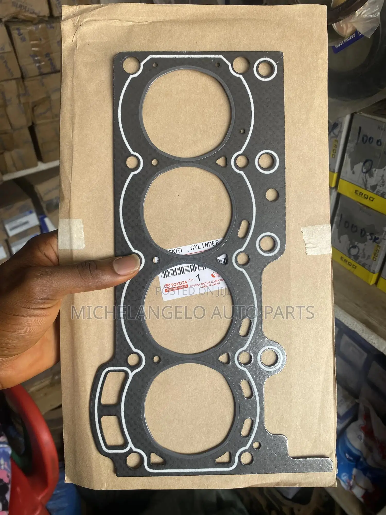 Gasket Toyota Vitz 4 Plugs