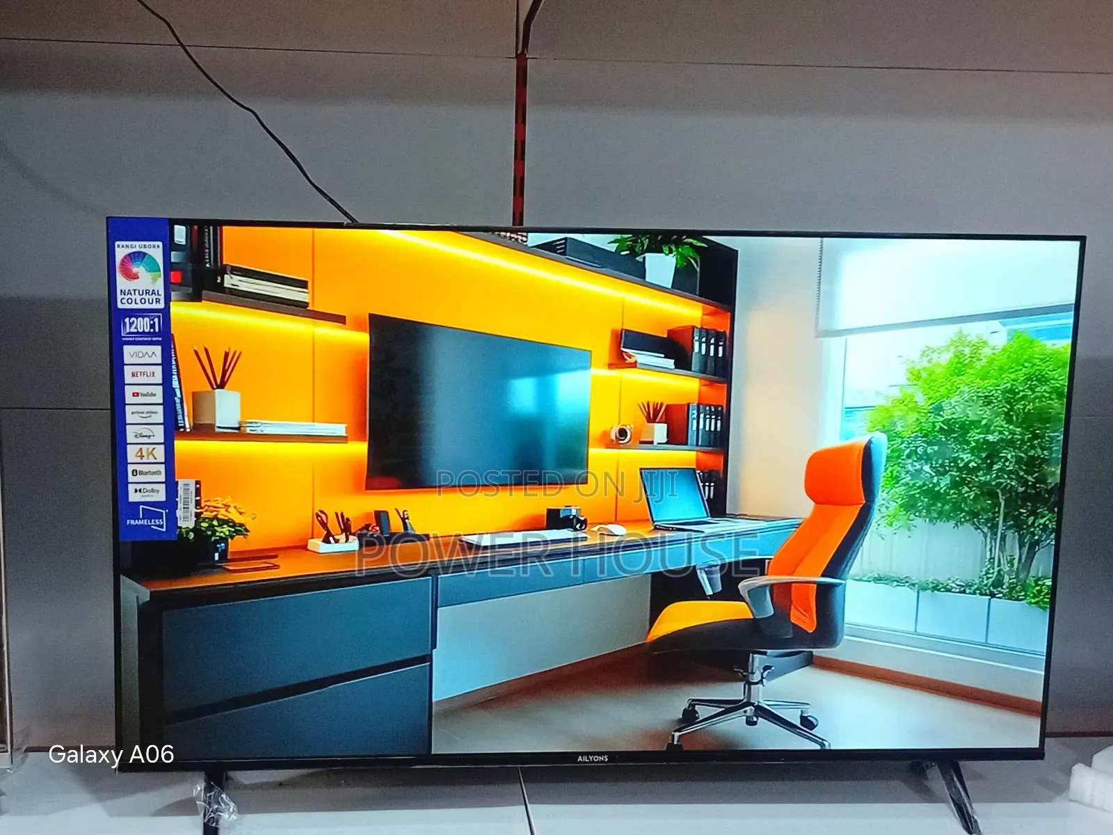 Ailyons 55-Inch Smart Tv for Modern Homes
