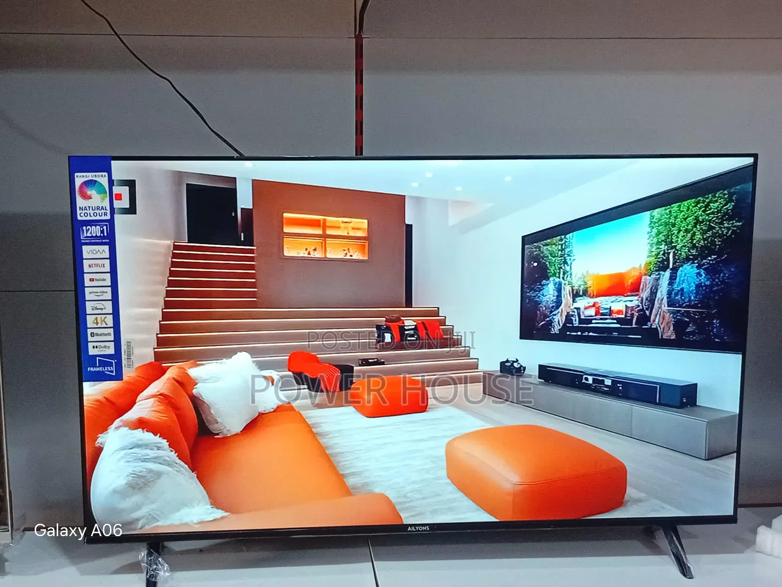 Ailyons 55-Inch Tv – Clean Design Smart Tech