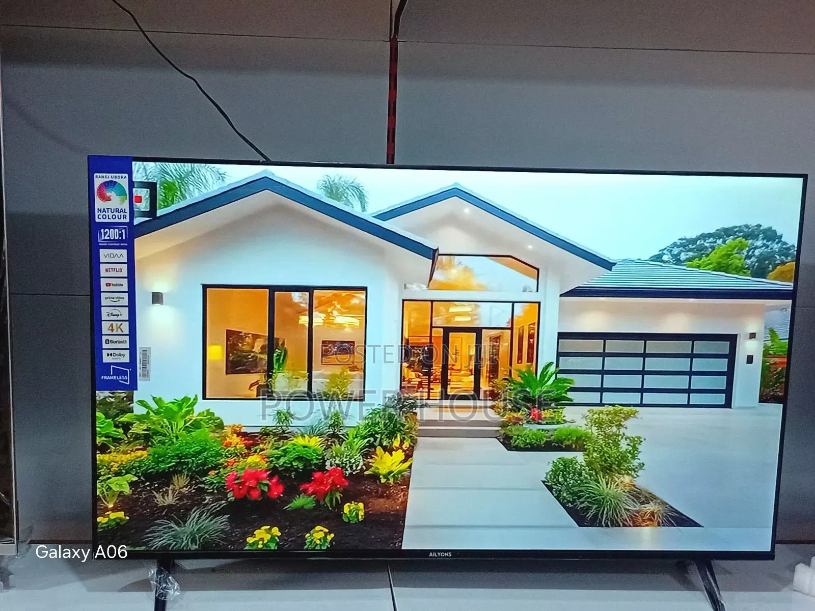 Full Smart Features Ailyons 55-Inch Television