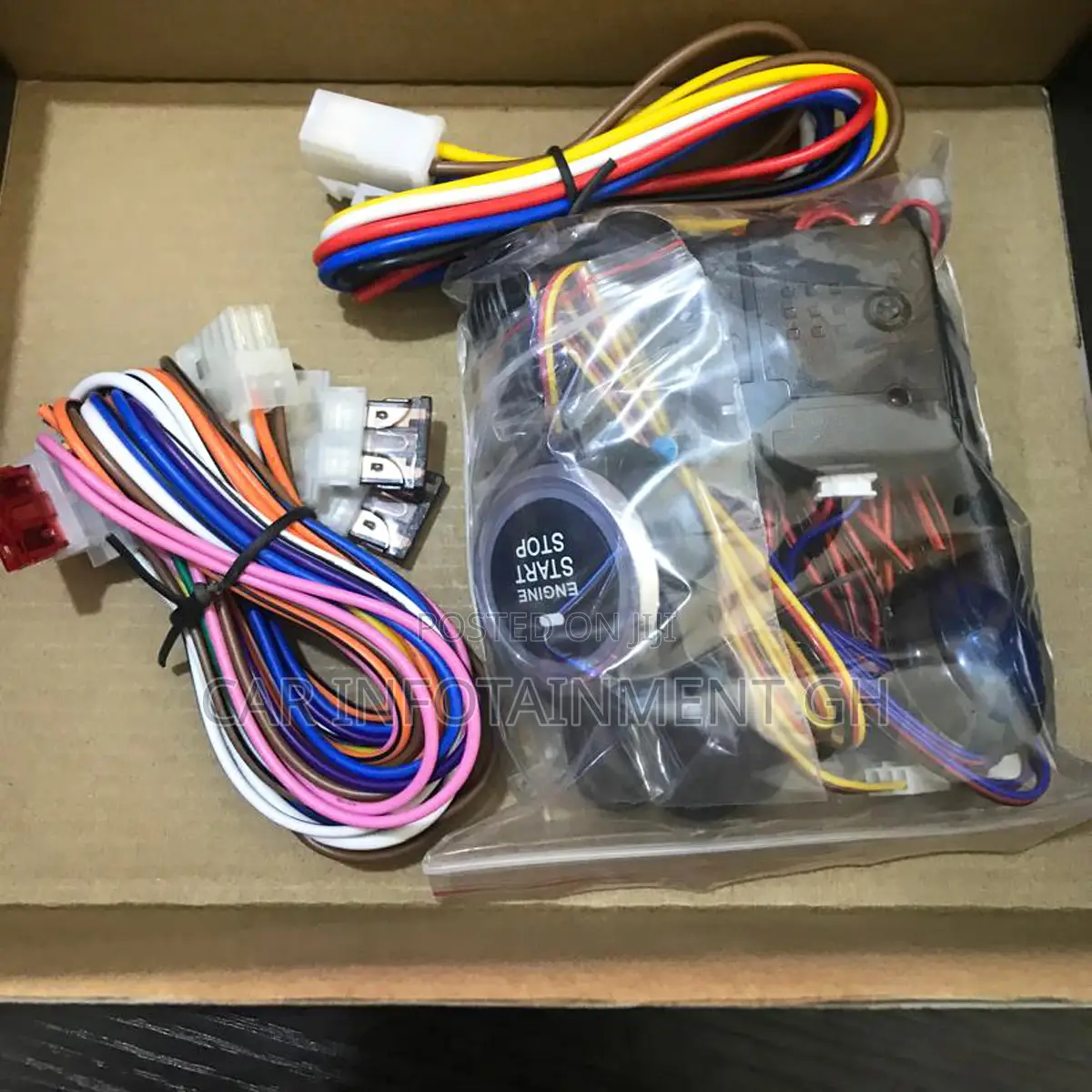 Car Push to Start System With Alarm