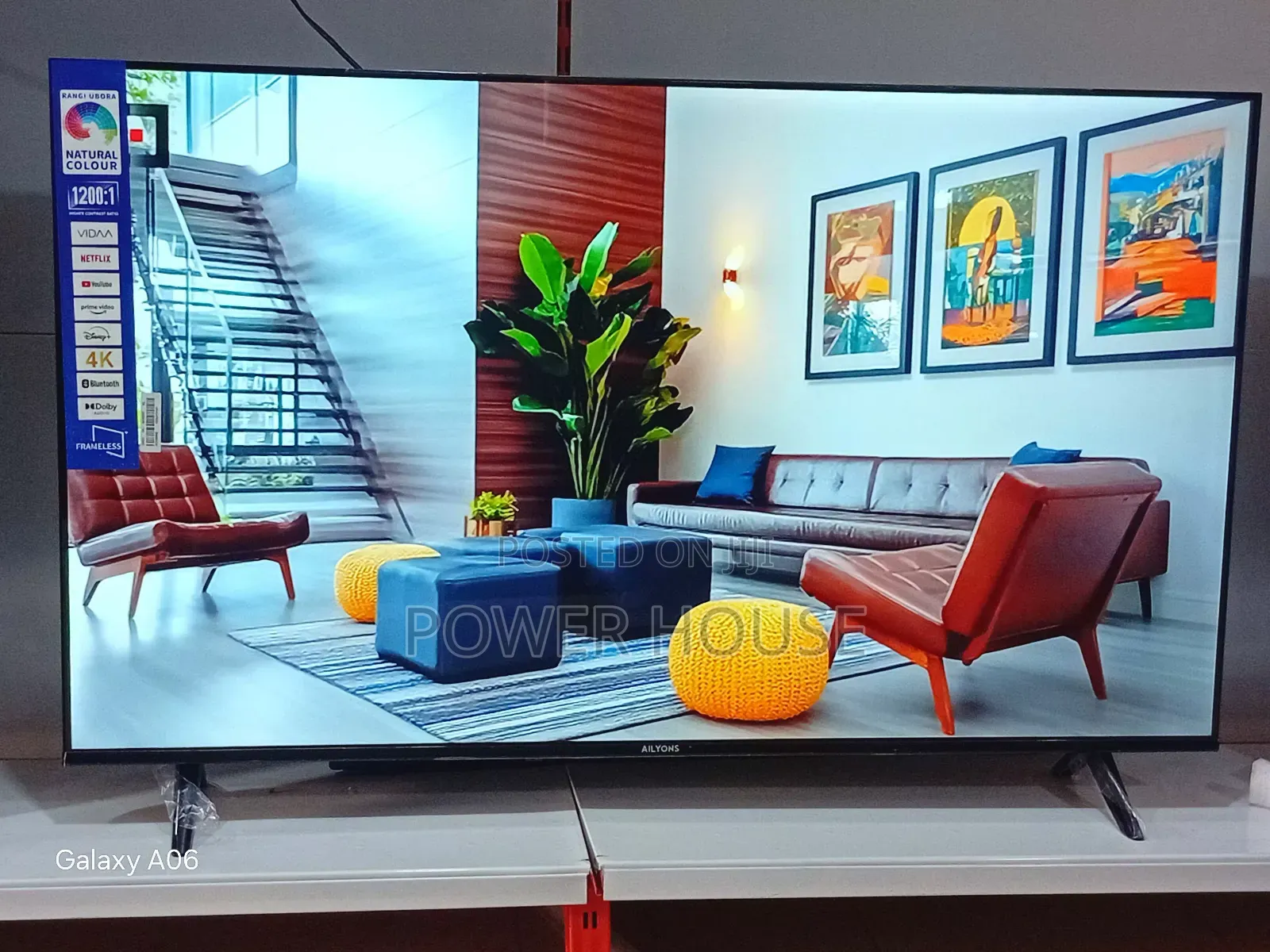 Smart Screen Choice Ailyons 55-Inch Tv Premium Viewing