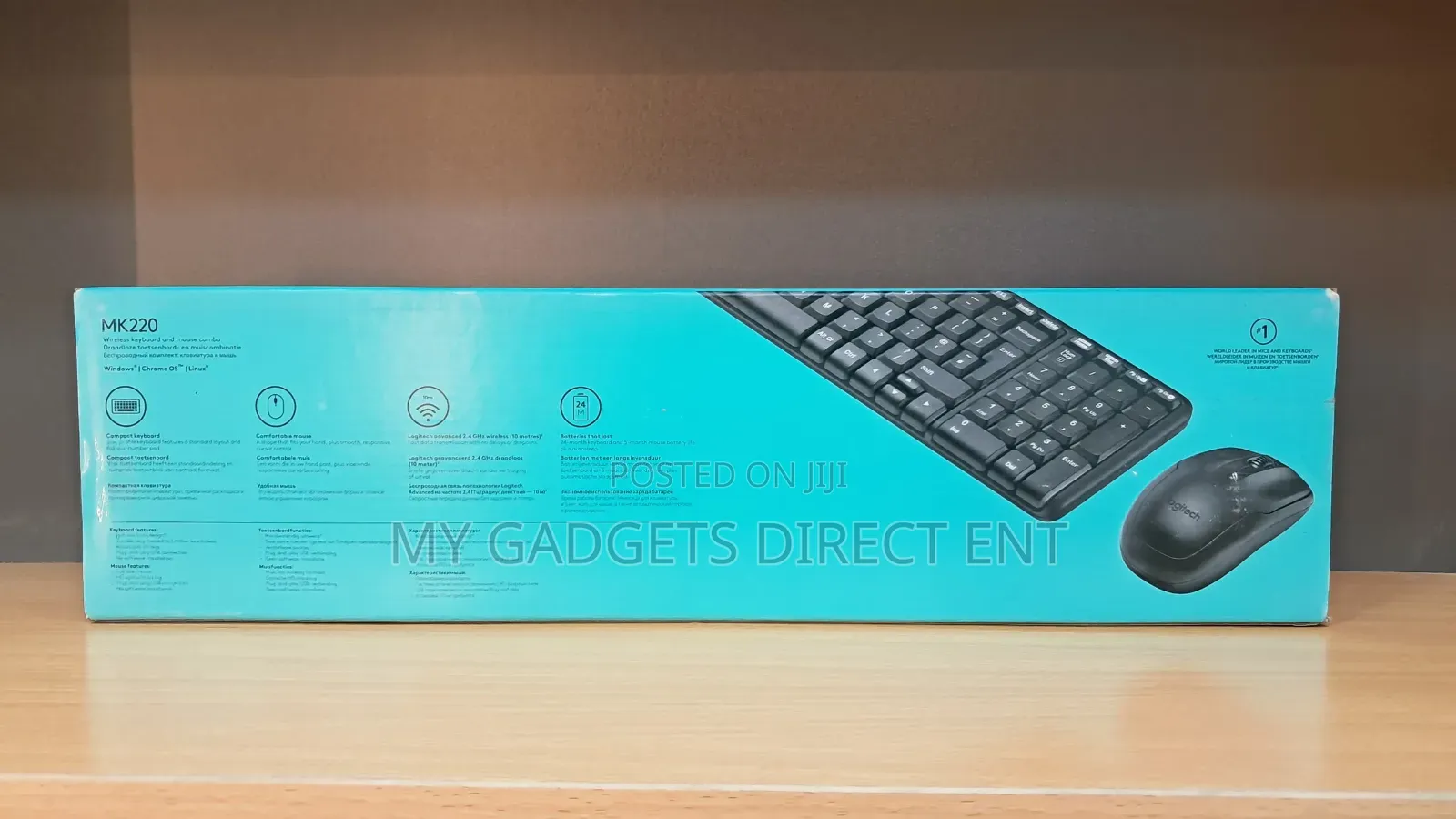 Logitech Mk220 Wireless Keyboard and Mouse