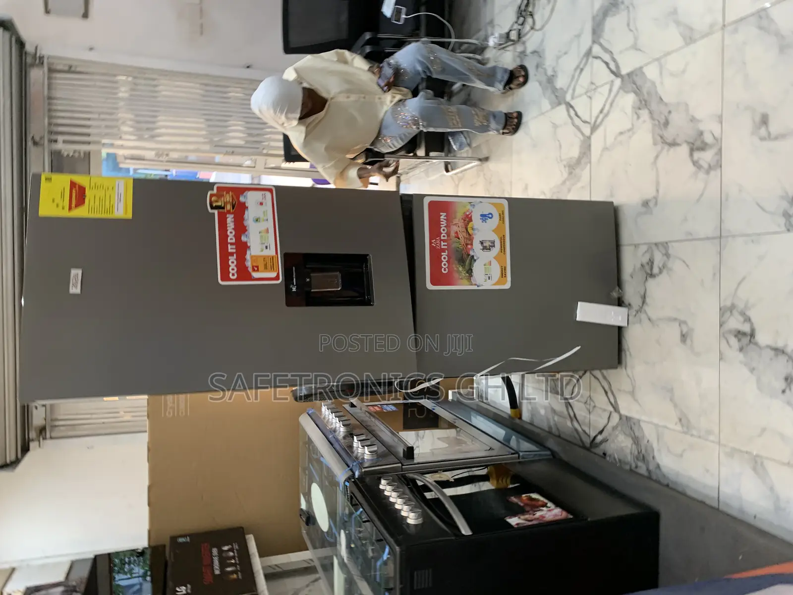 Lastest New 300l Electric 2 Doors Zara-40bwd Water Dispenser Fridge