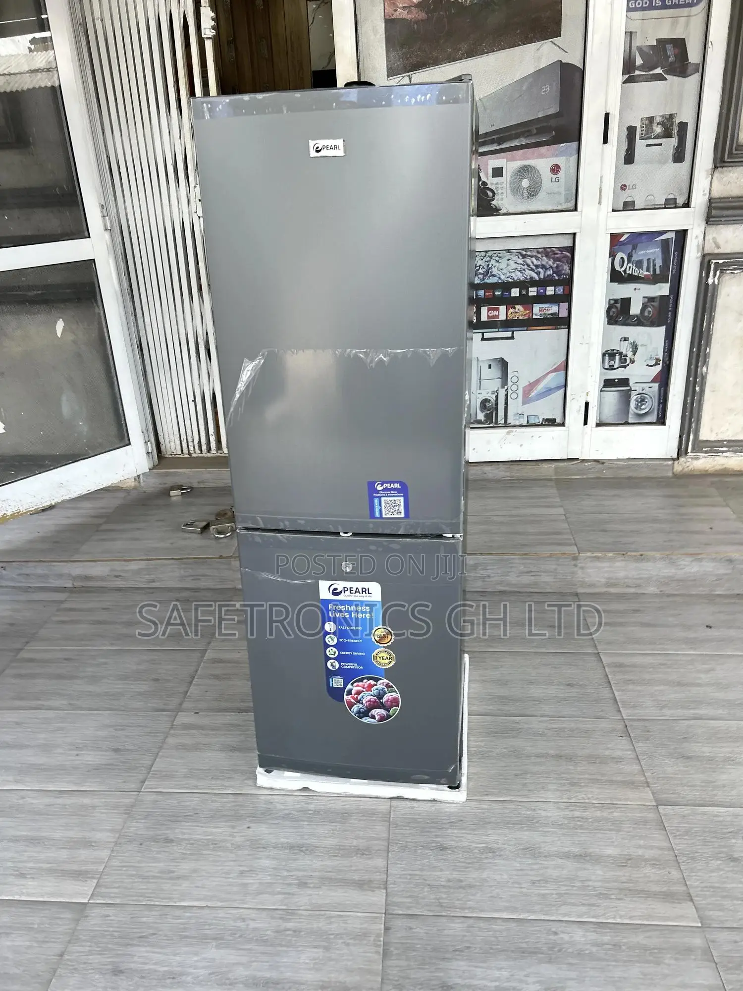 Brand New Pf-028-13m Grey 2 Doors 157l Bottom Mount Refrigerator