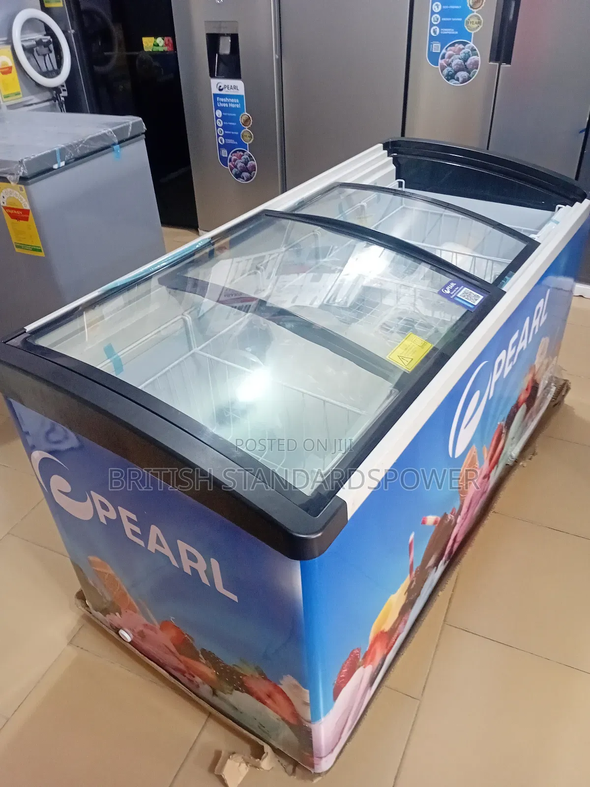 Pearl Multiflavor 518l Pearl Showcase Freezer