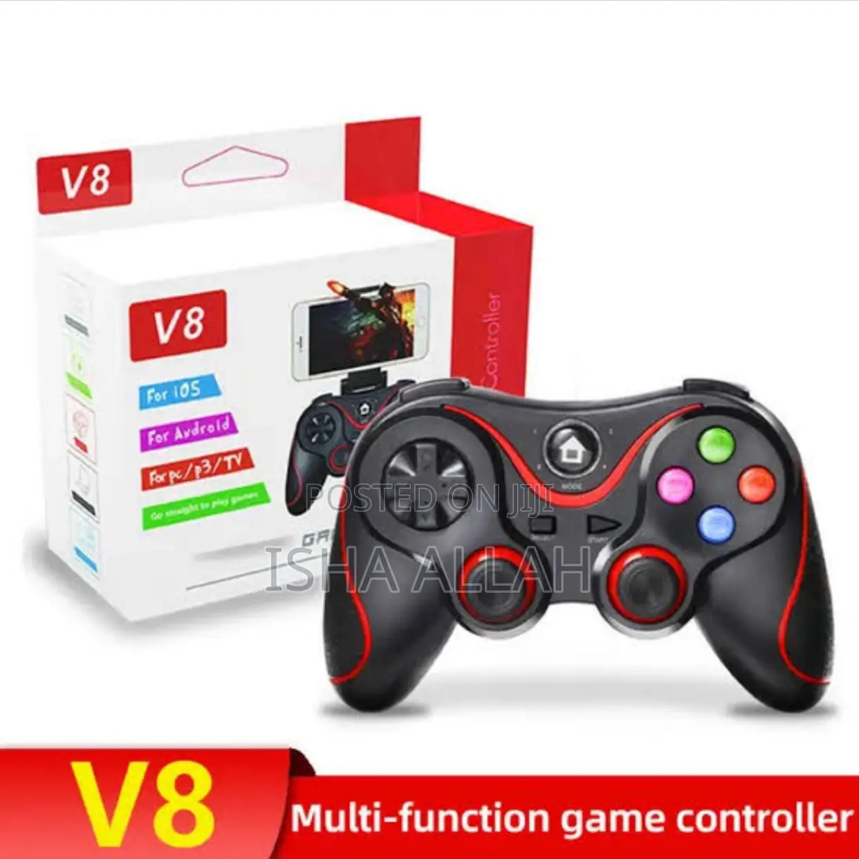 V8 Phone Game Controller