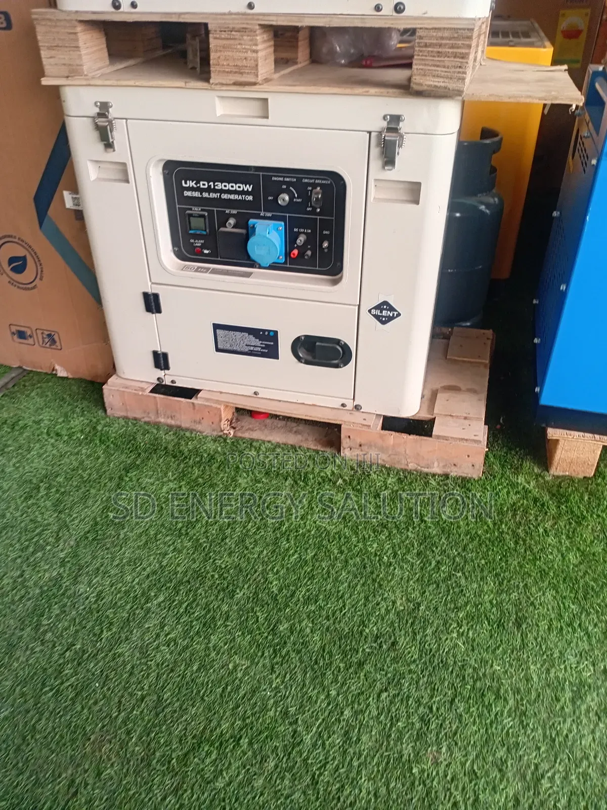 Heavy-Duty Perkins Generator for Industrial Use