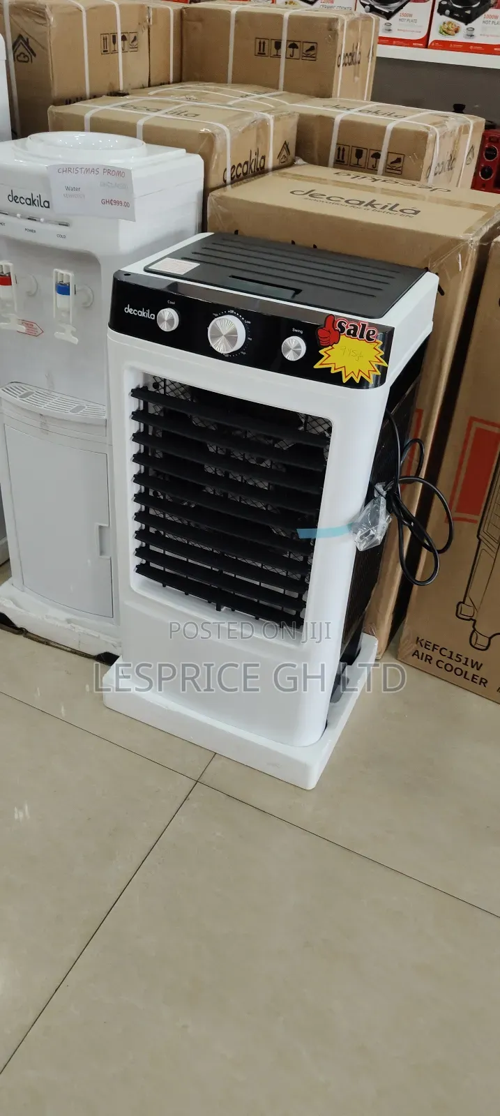 Decakila Air Cooler 100w, 20l Water Cooling
