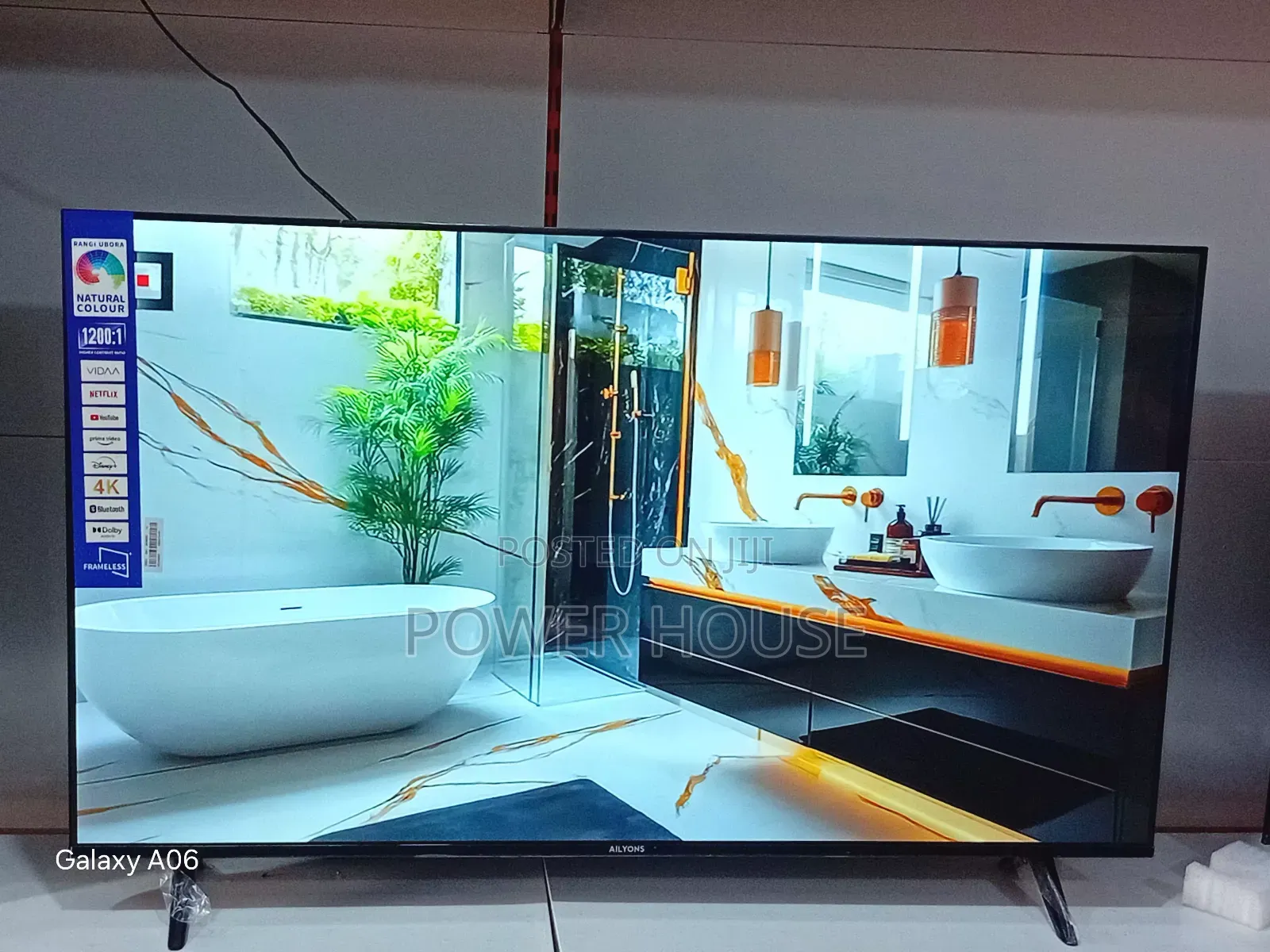 Ailyons 55-Inch Smart Tv for Living Rooms
