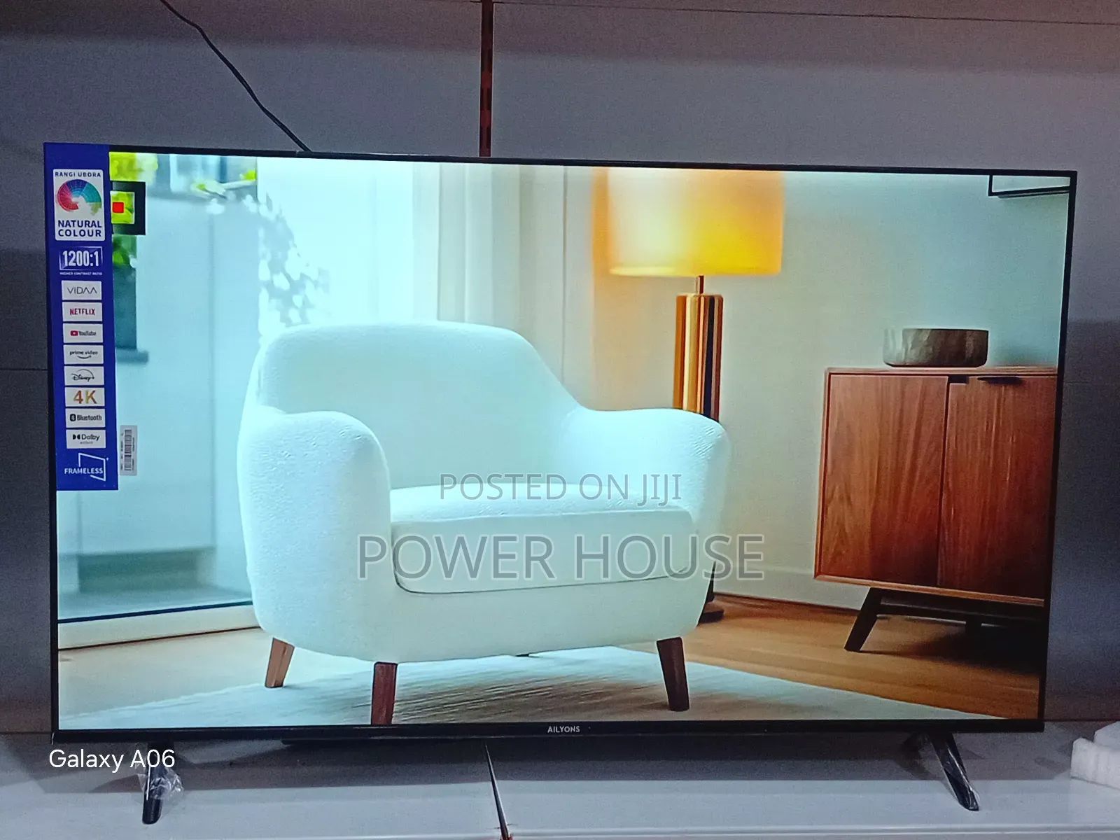 Large Smart Display Ailyons 55-Inch Tv
