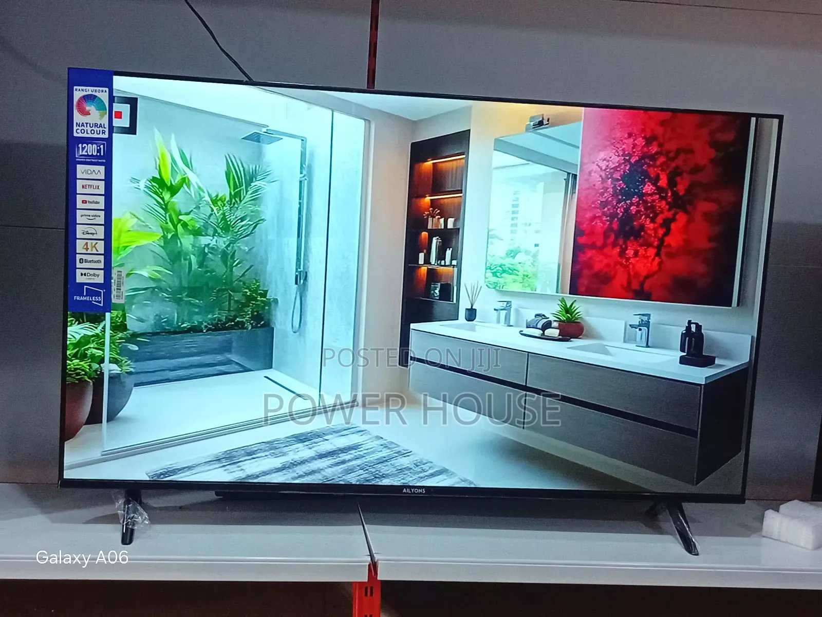Ailyons 55′′ Smart Tv – Perfect Home Size