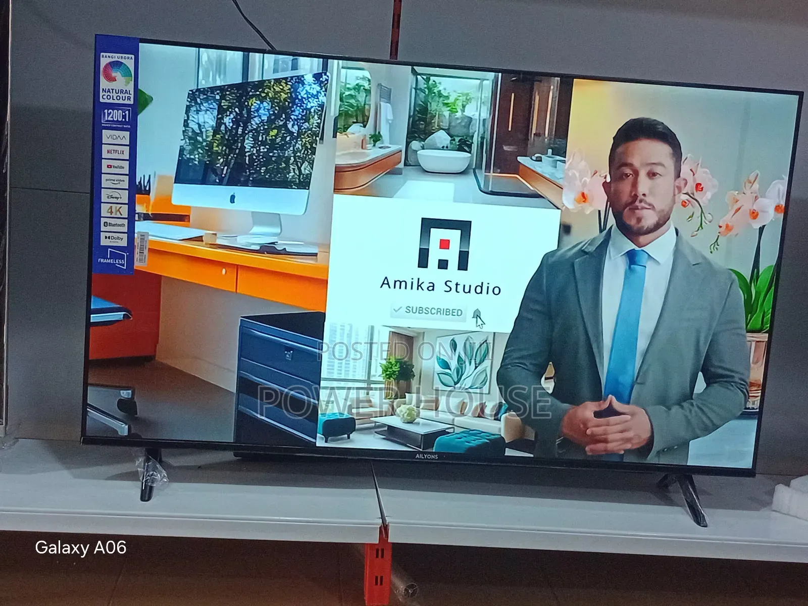 Ailyons 55′′ Tv – Smart Screen Enjoyment