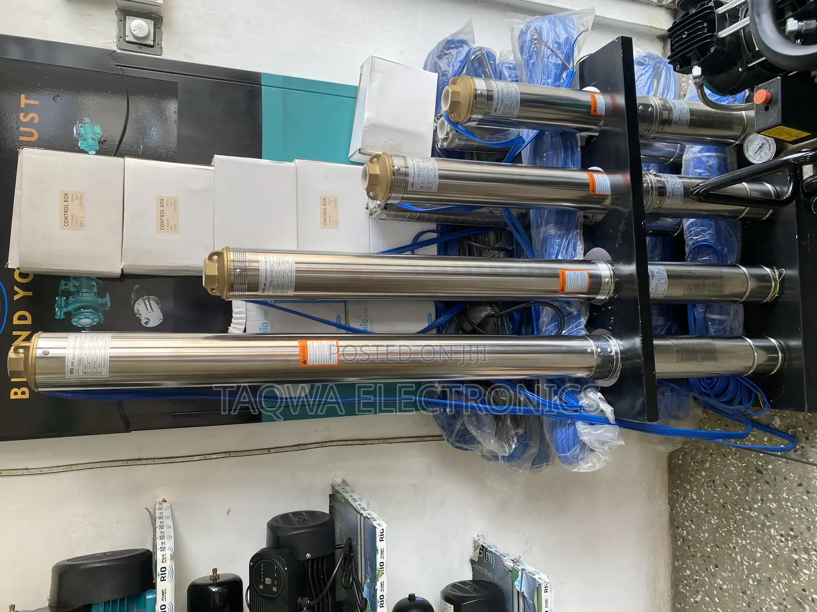 Supply From Borehole Rio 3hp Borehole Pump