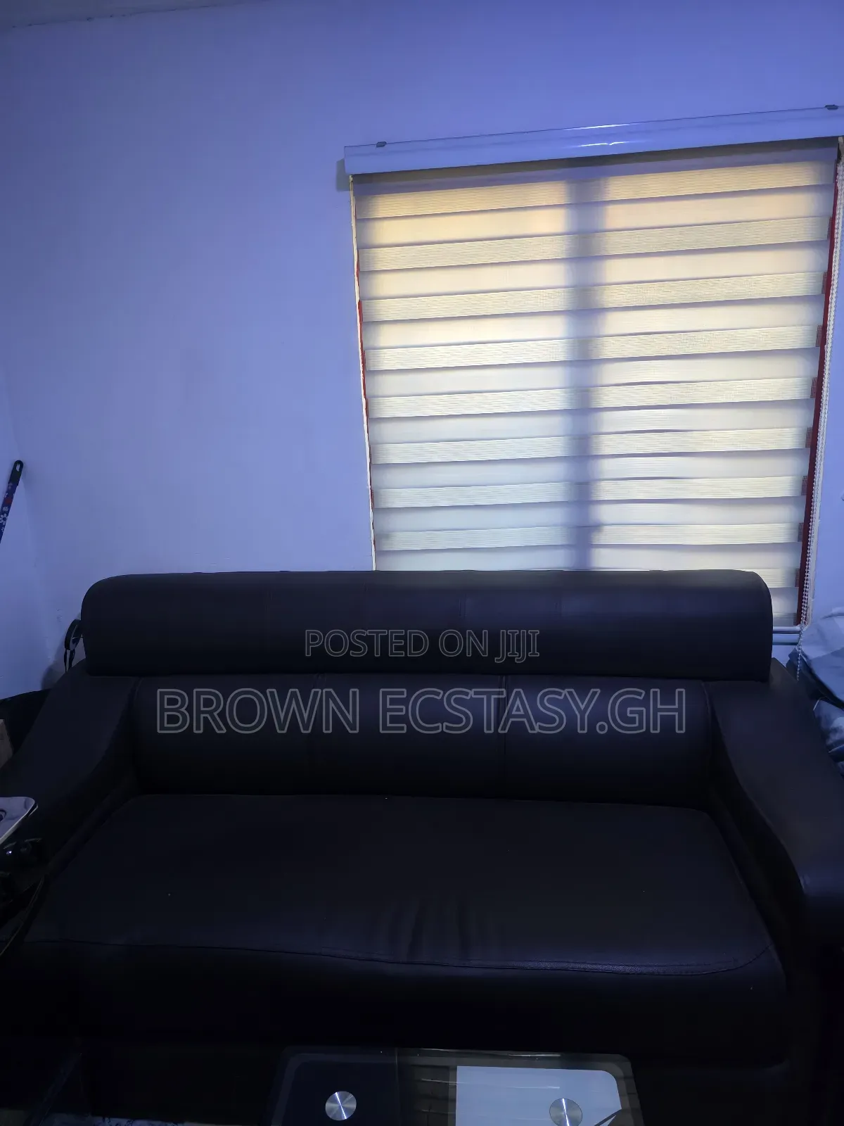 3 Seater Foreign Leather Sofa