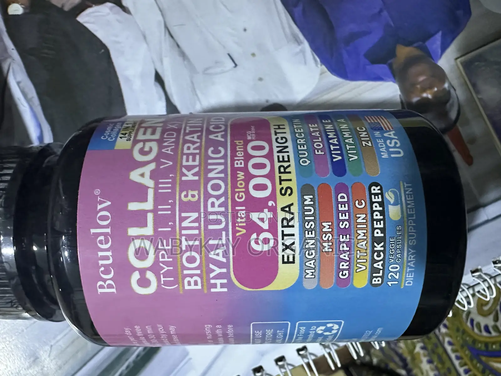 Multi Collagen +Biotin+Keratin+ Magnesium + Vit C