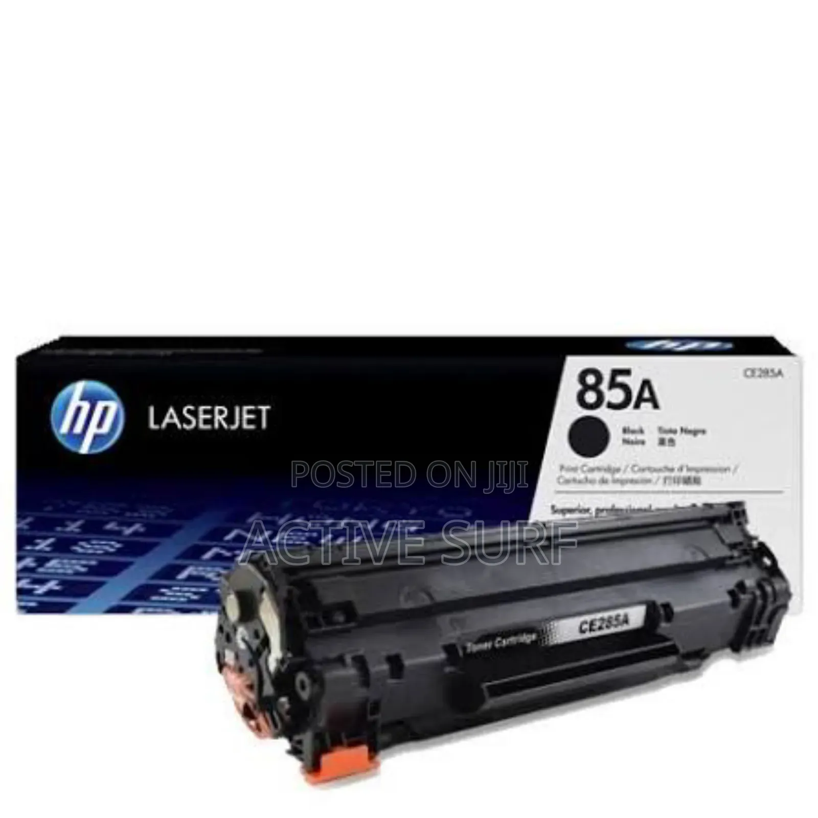 Hp 85a Original Toner Cartridge, Clean Black Prints