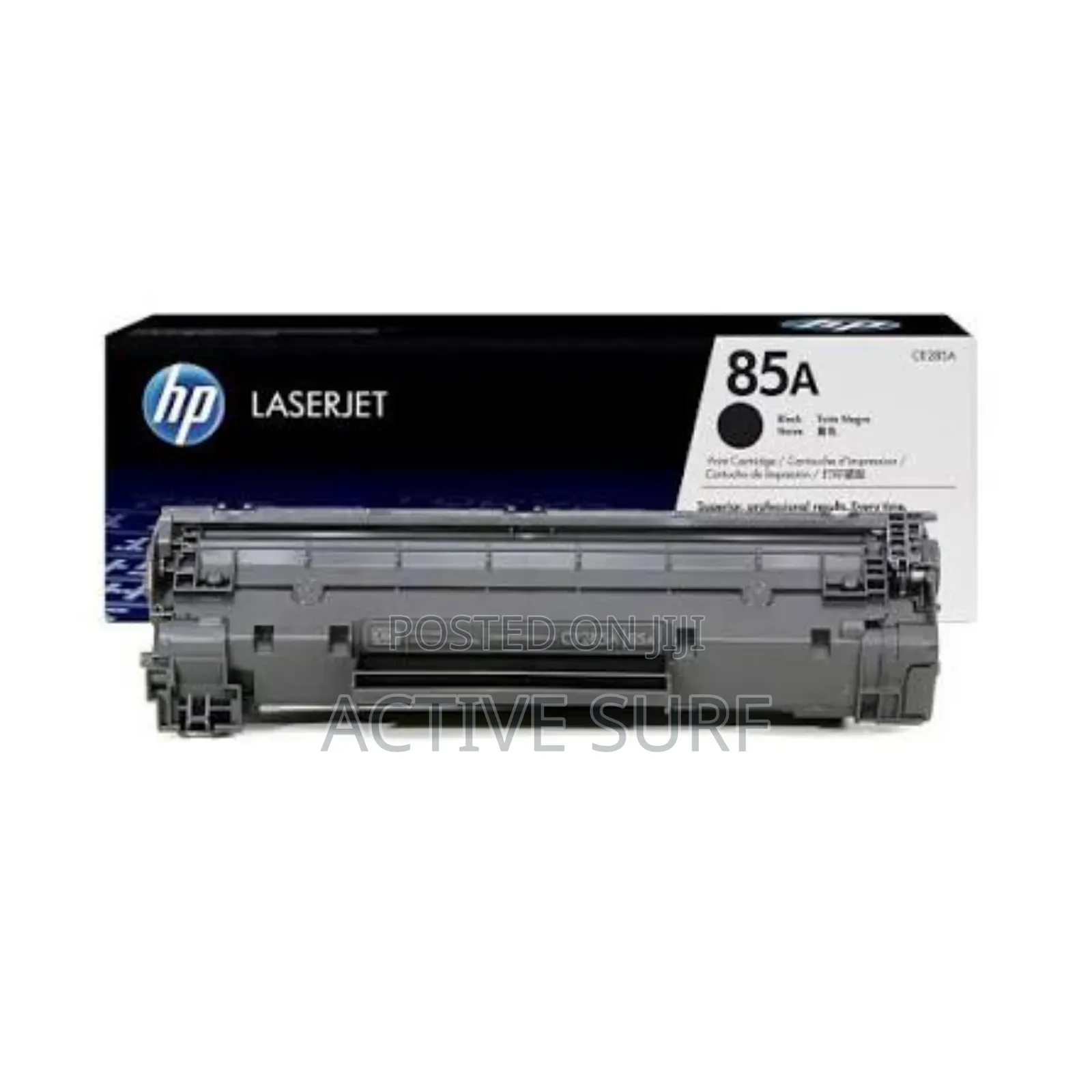 Hp 85a Original Toner Cartridge, Clean Black Prints