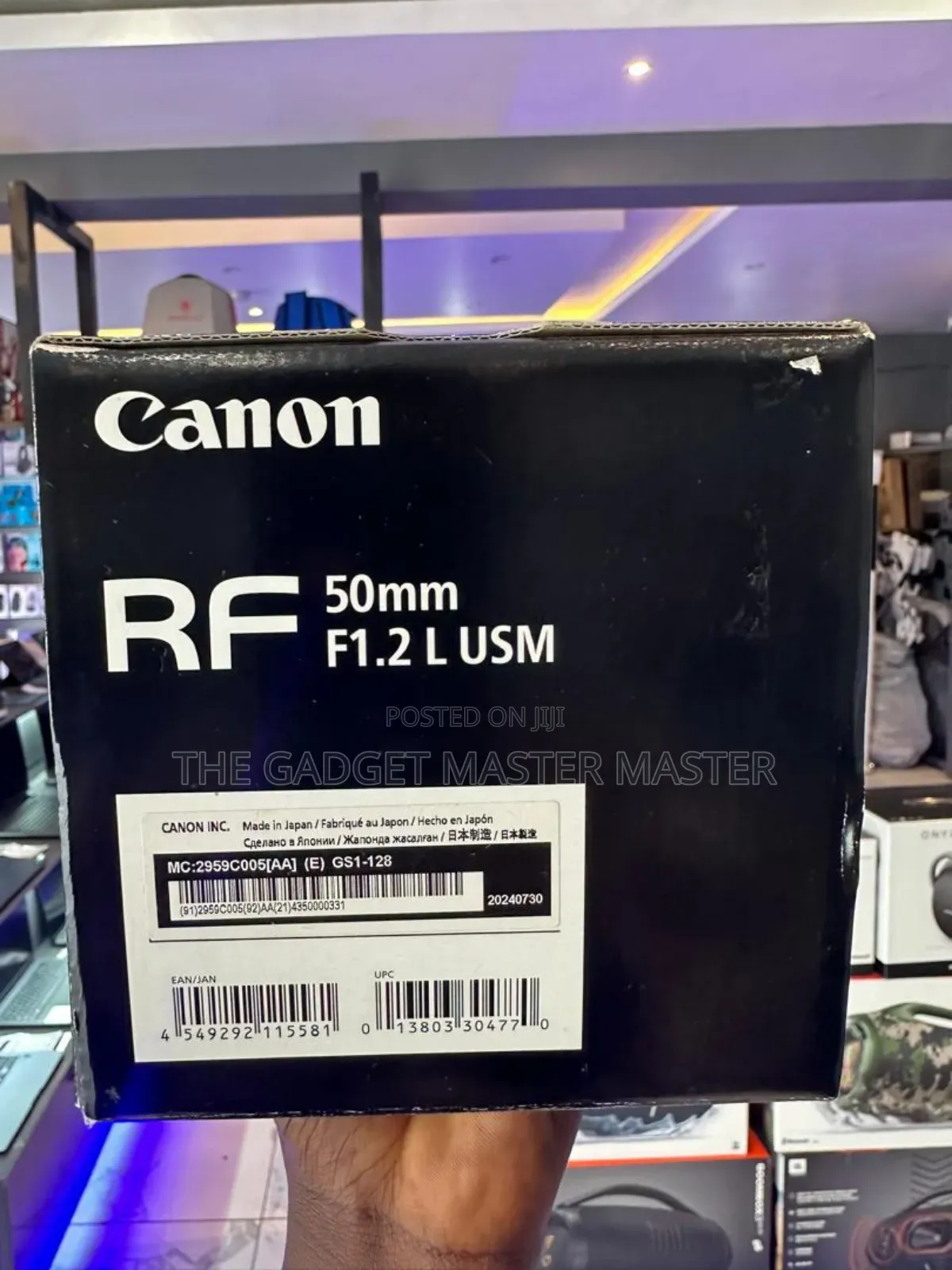 Canon Rf 50mm F/1.2 L Usm Lens
