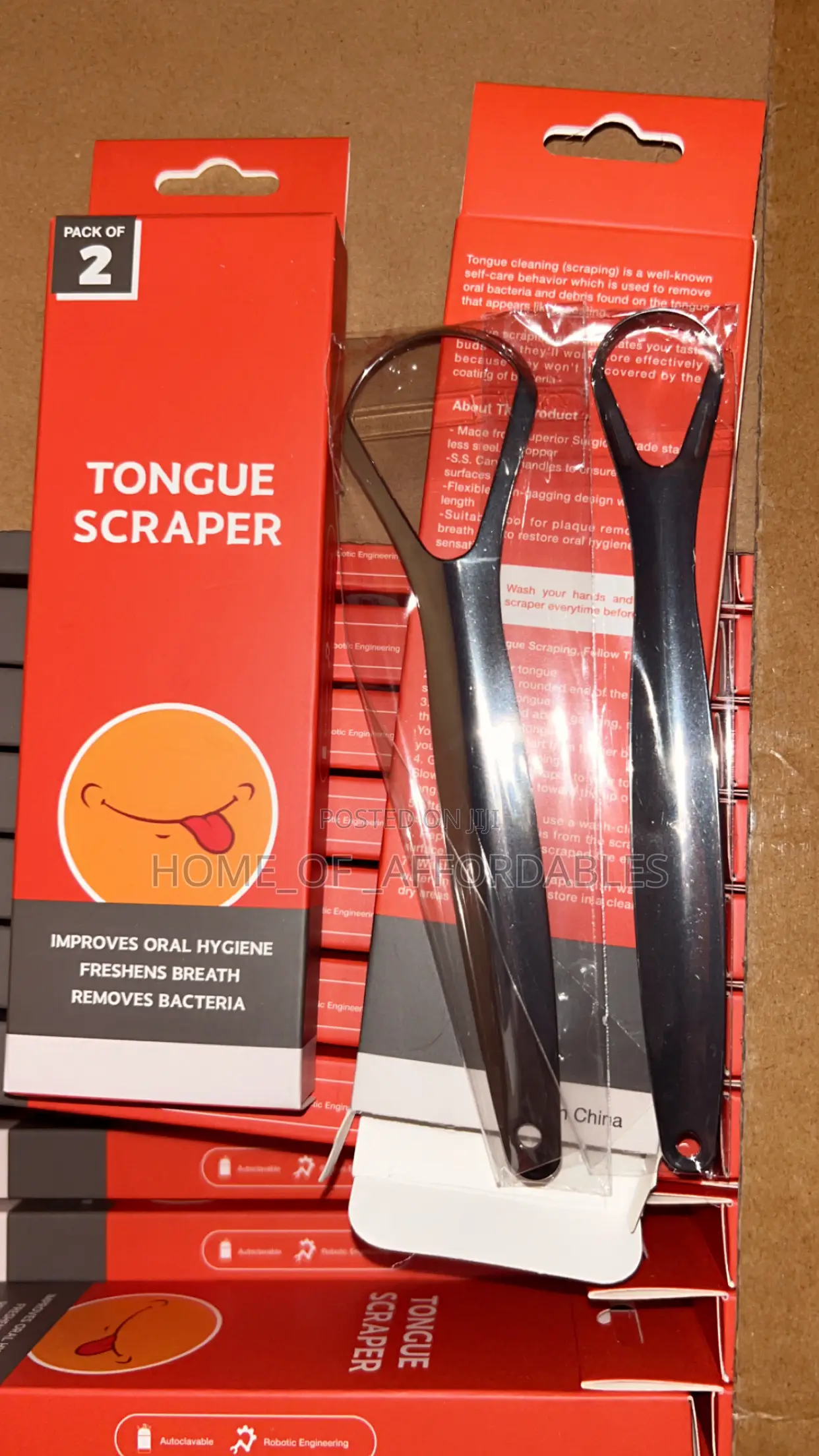 2pcs Tongue Scraper