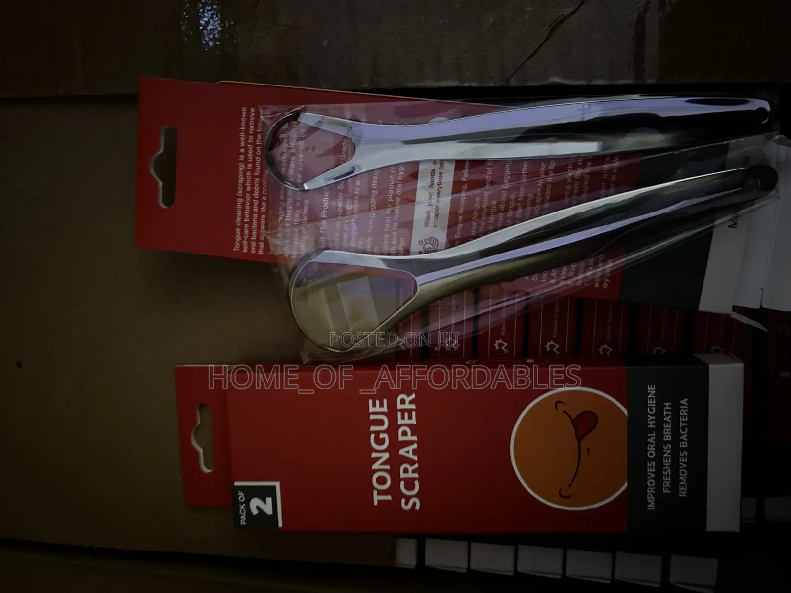 2pcs Tongue Scraper