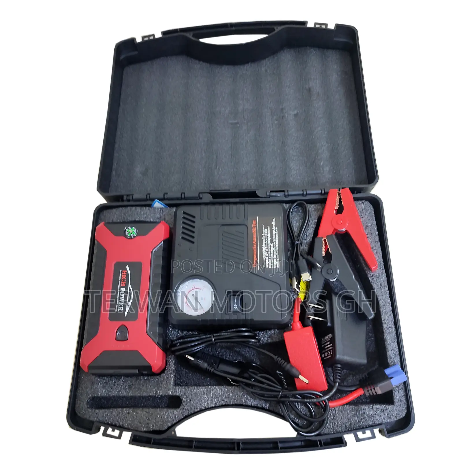 New Car Battery Jumper and Tire Inflator (Multi-Function)