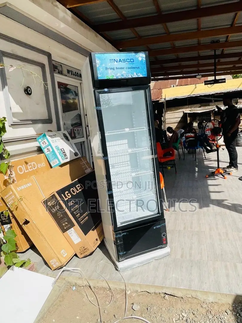 Nasco 288l Display Refrigerator Commercial Ready