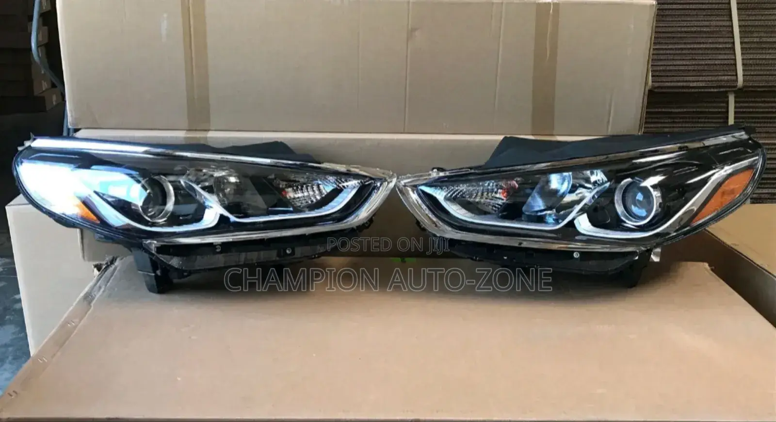 Hyundai Sonata 2018-2019-2020 Headlight Pair