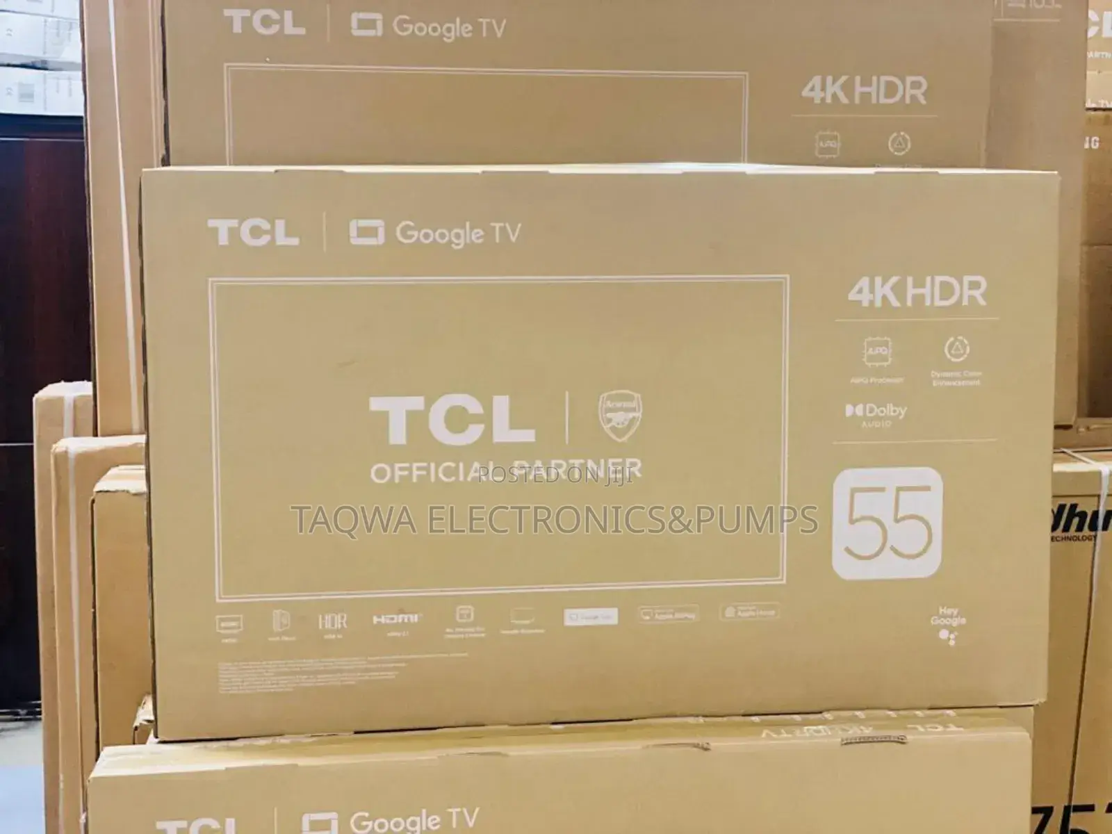 Bluetooth TCL 55-Inch Smart Google Tv