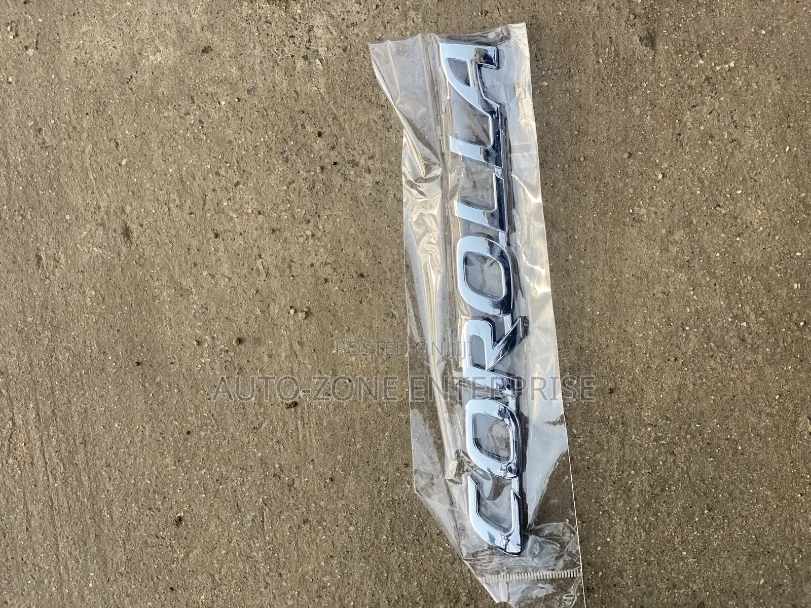 Toyota Corolla Writings Logo Emblem