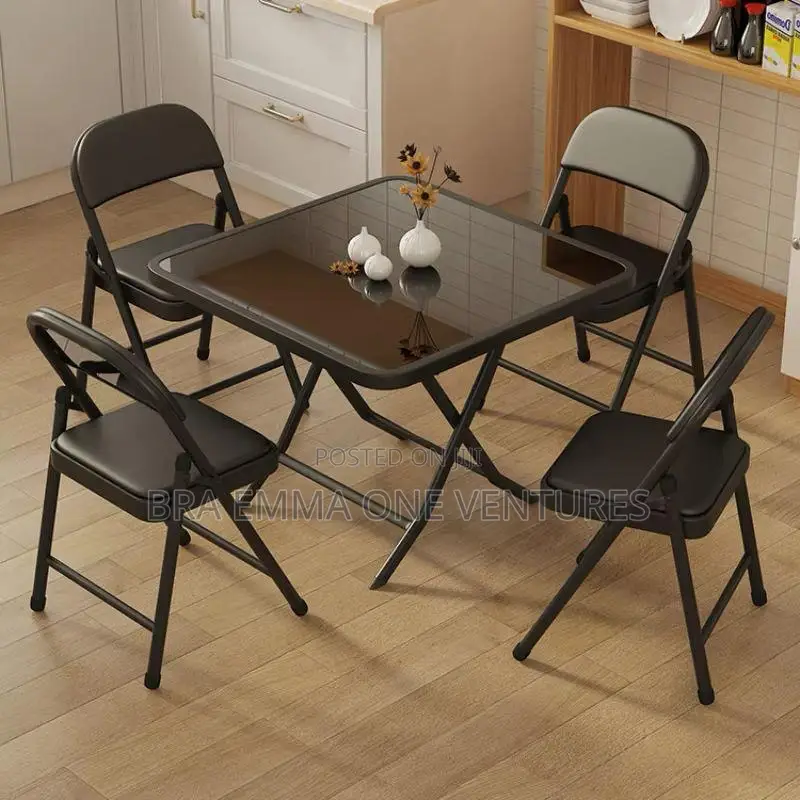 4 Seater Foldable Dinnig Set