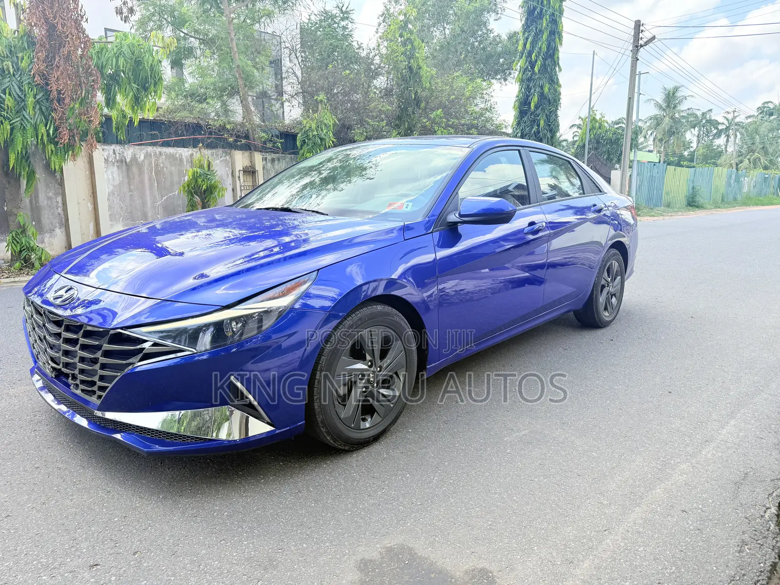 Hyundai Elantra Limited 2022 Blue