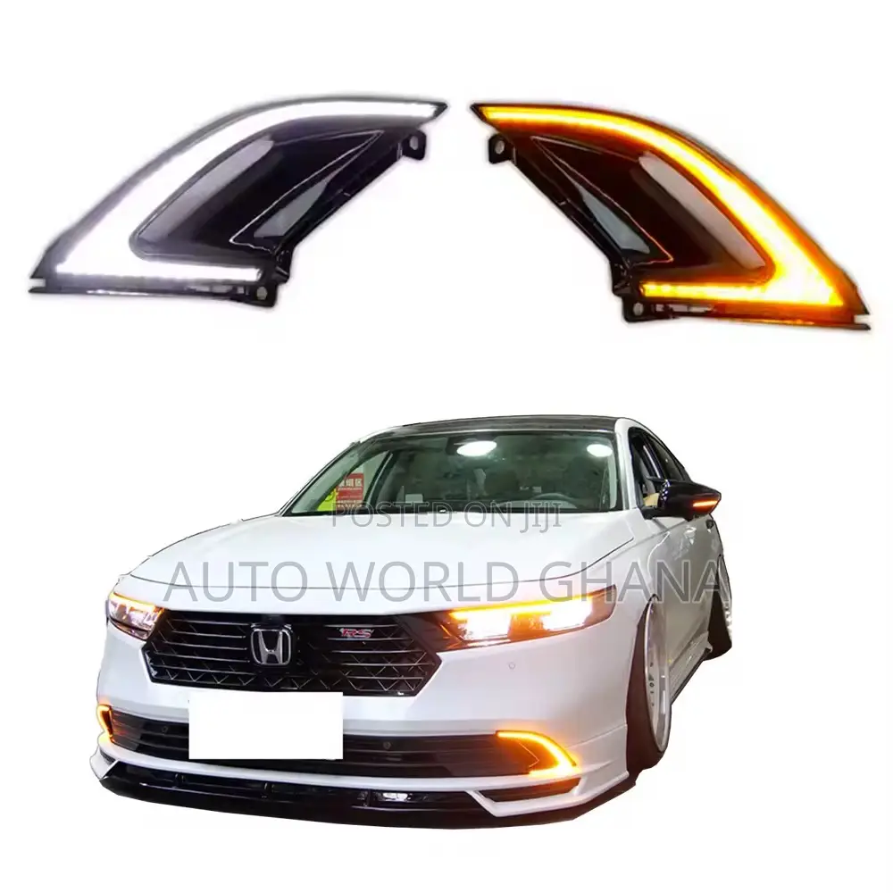 Honda Accord 2023-2024 Led Fog Light With Covers Set