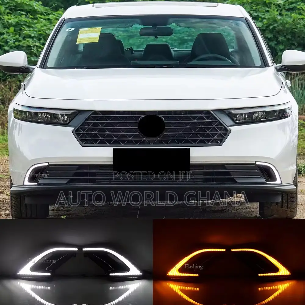 Honda Accord 2023-2024 Led Fog Light With Covers Set