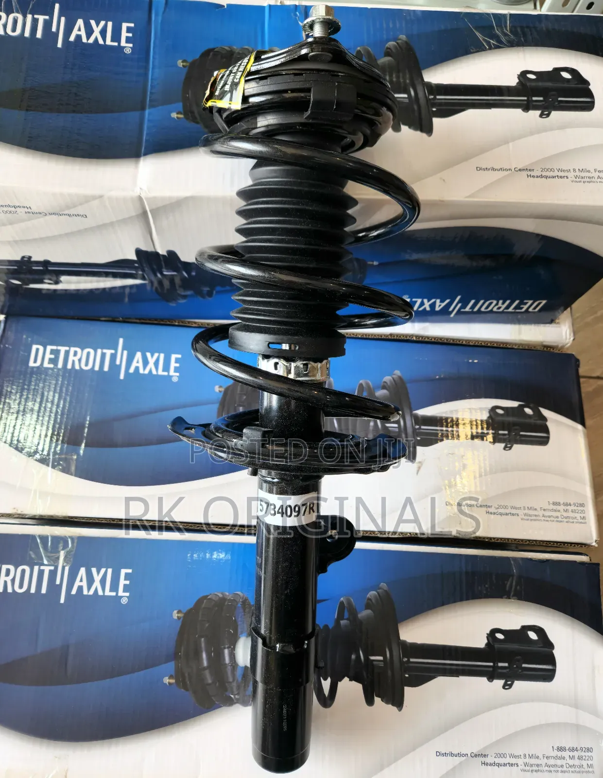 Accord 2018-2022 Detroit Axle Complete Strut Shock Pair From Usa🇺🇸.