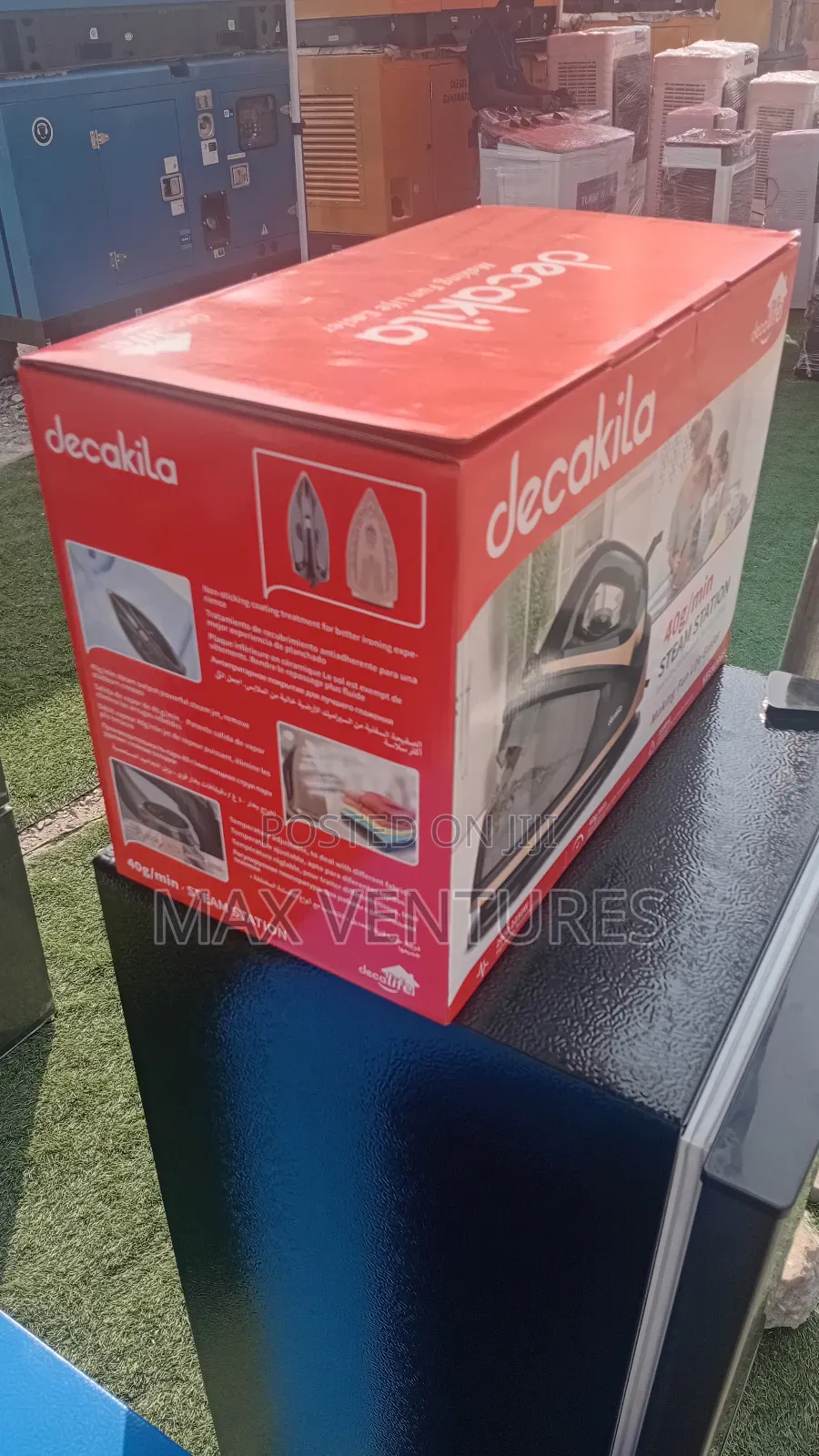 Decakila Steam Station Iron – Safe, Efficient Durable