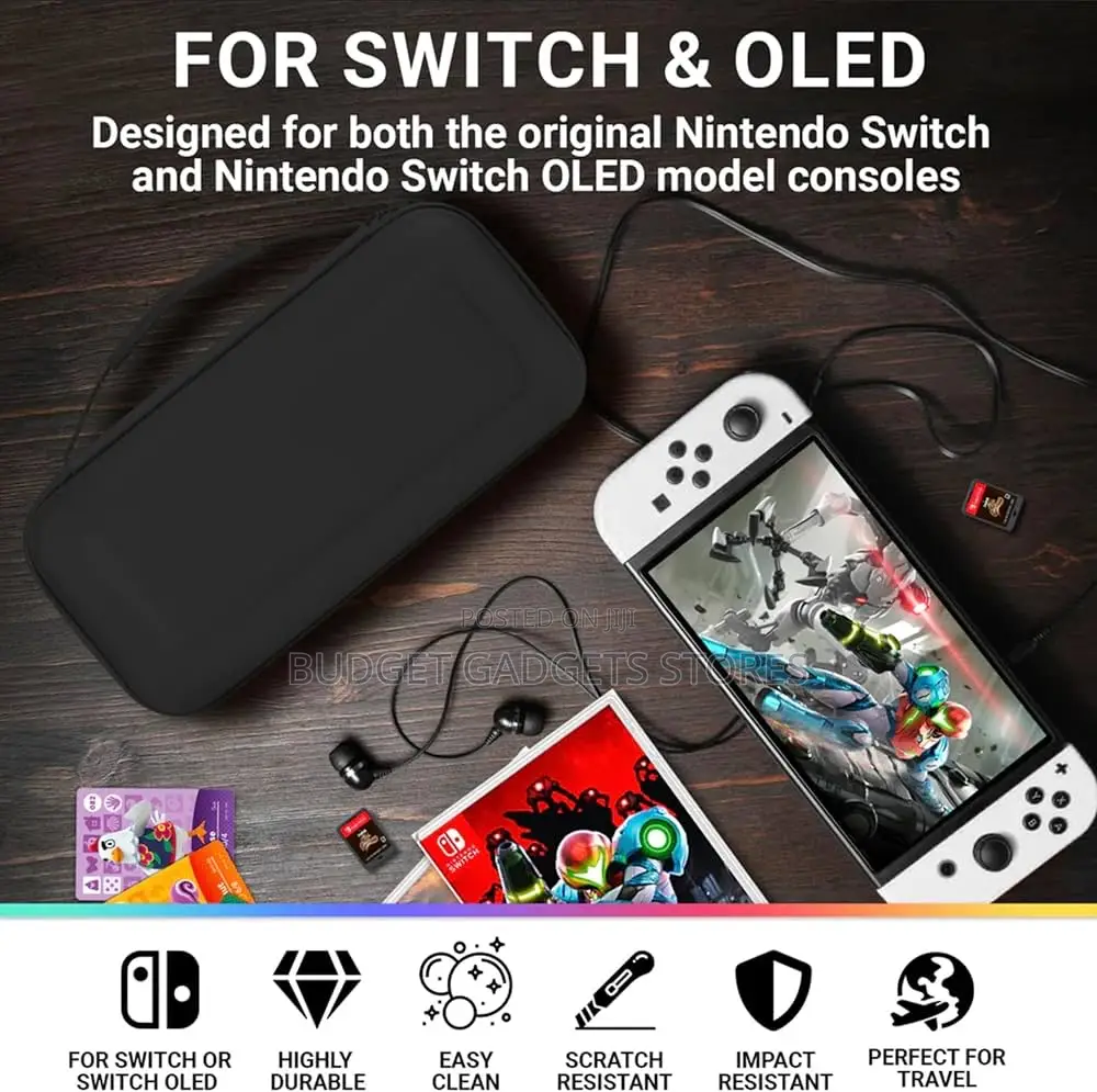 Carry Case and Protective Case for Nintendo Switch /Oled