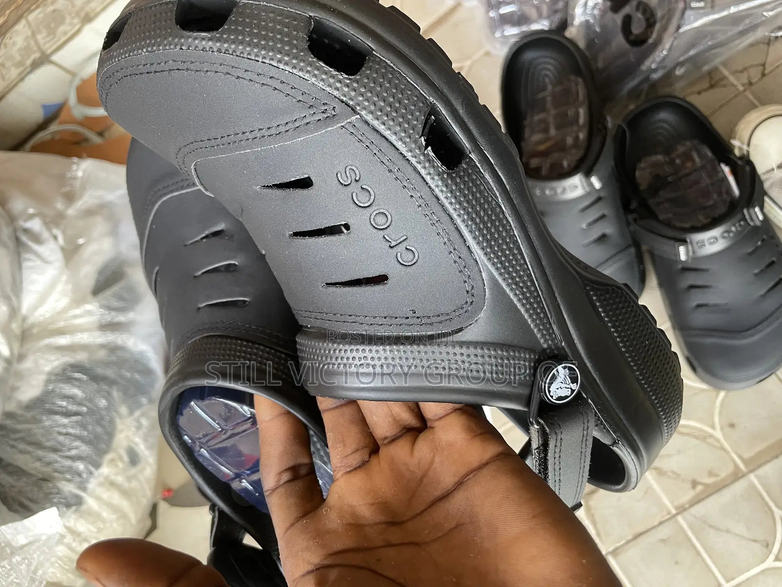 Original Crocs Leather Top
