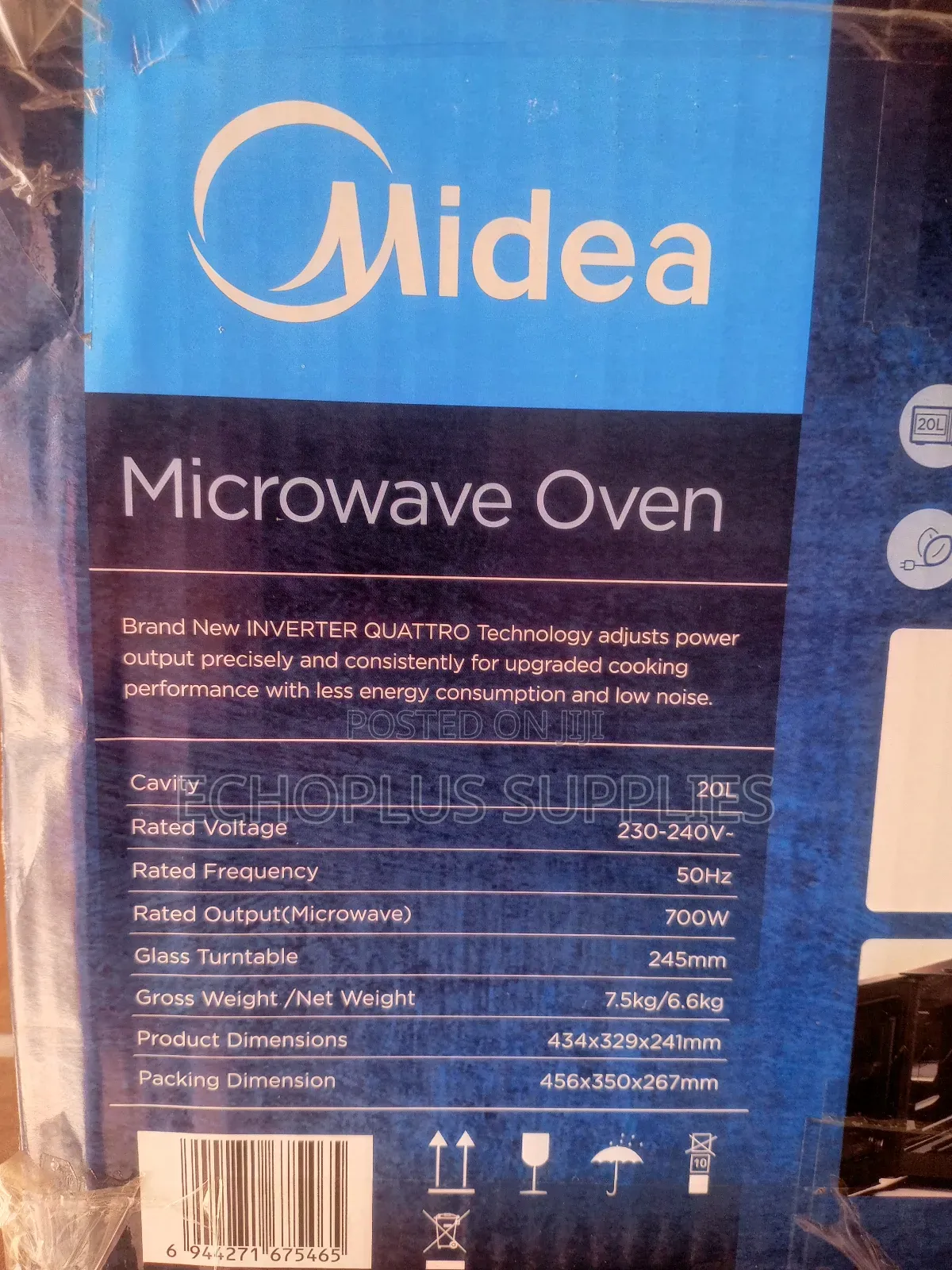 Midea Microwave Oven/20 Liters