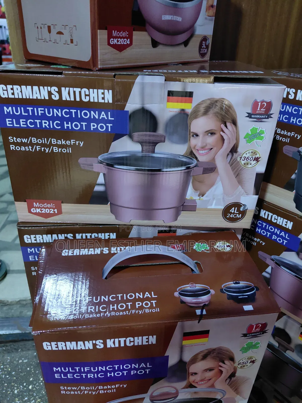 Electric Multipurpose Cookware