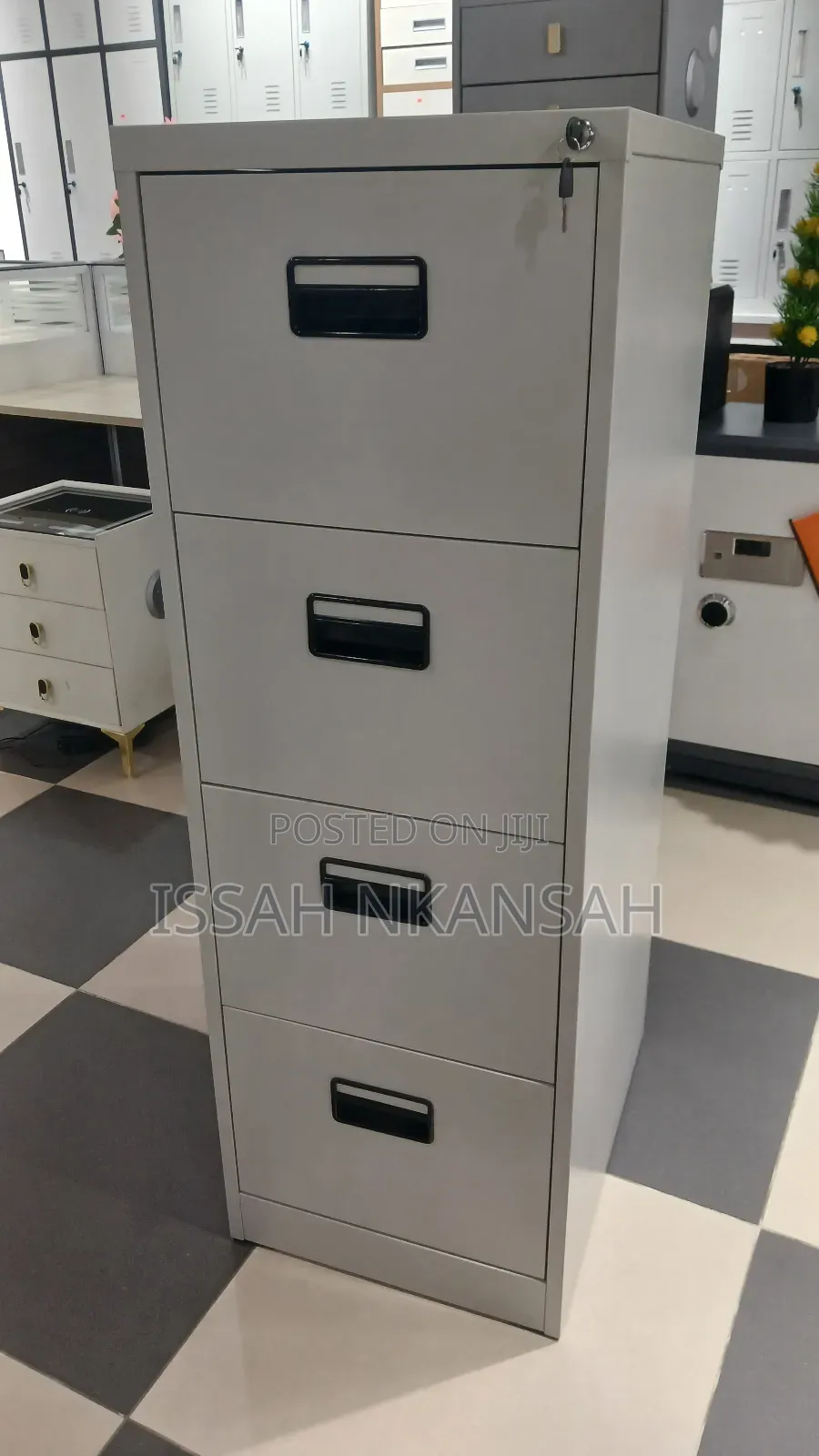 Metal Storage Cabinet 4 Drawers