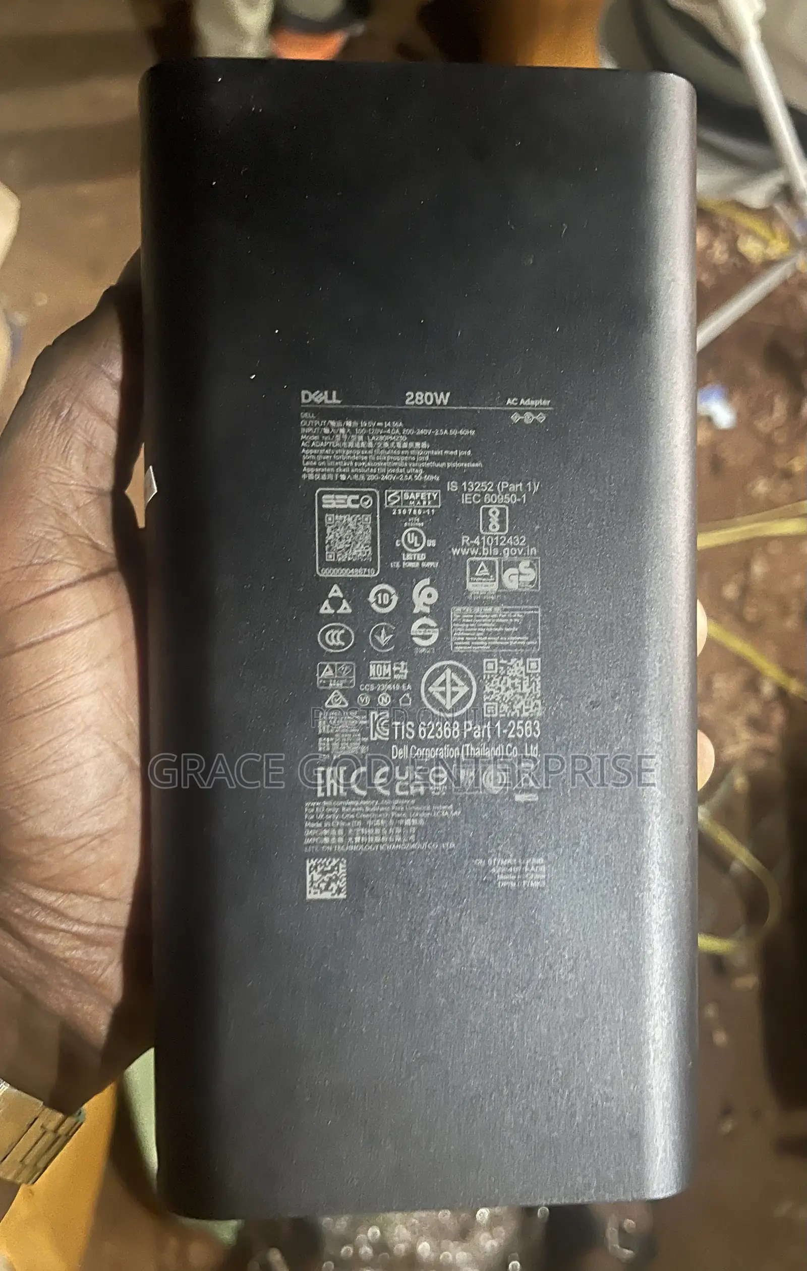 Original Dell 280w Charger For Alienwares(Home Used)
