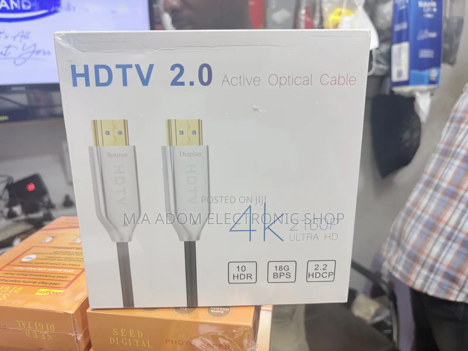 HDTV 2.0 Active Optical Cable Hdmi Cable 50m